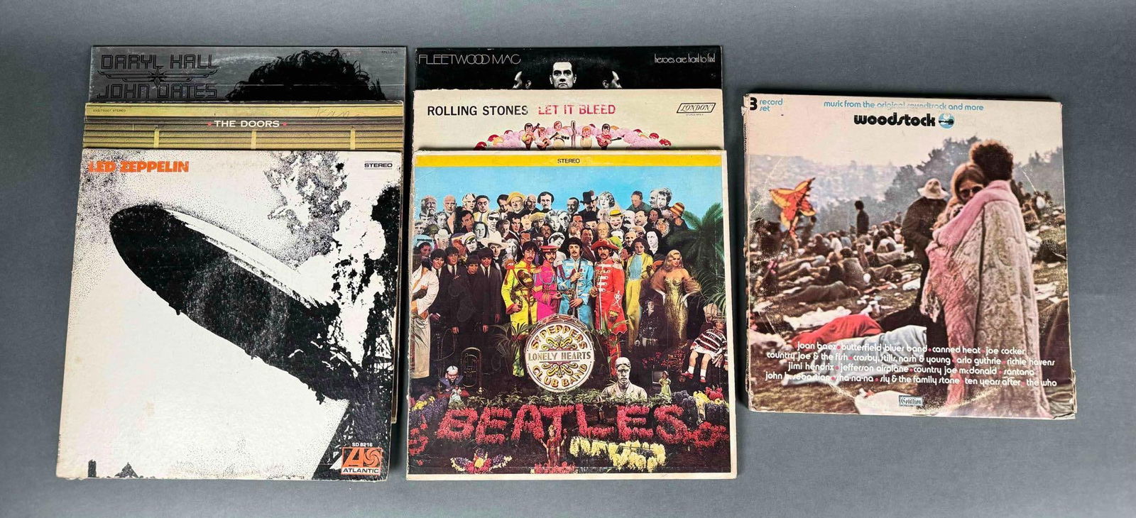 Lot of 5 Vintage Rock Records (1 of 15)