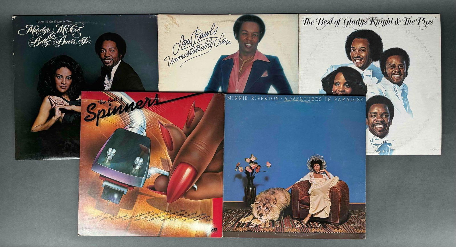 Lot of 5 Vintage R&B/Soul Records (1 of 11)
