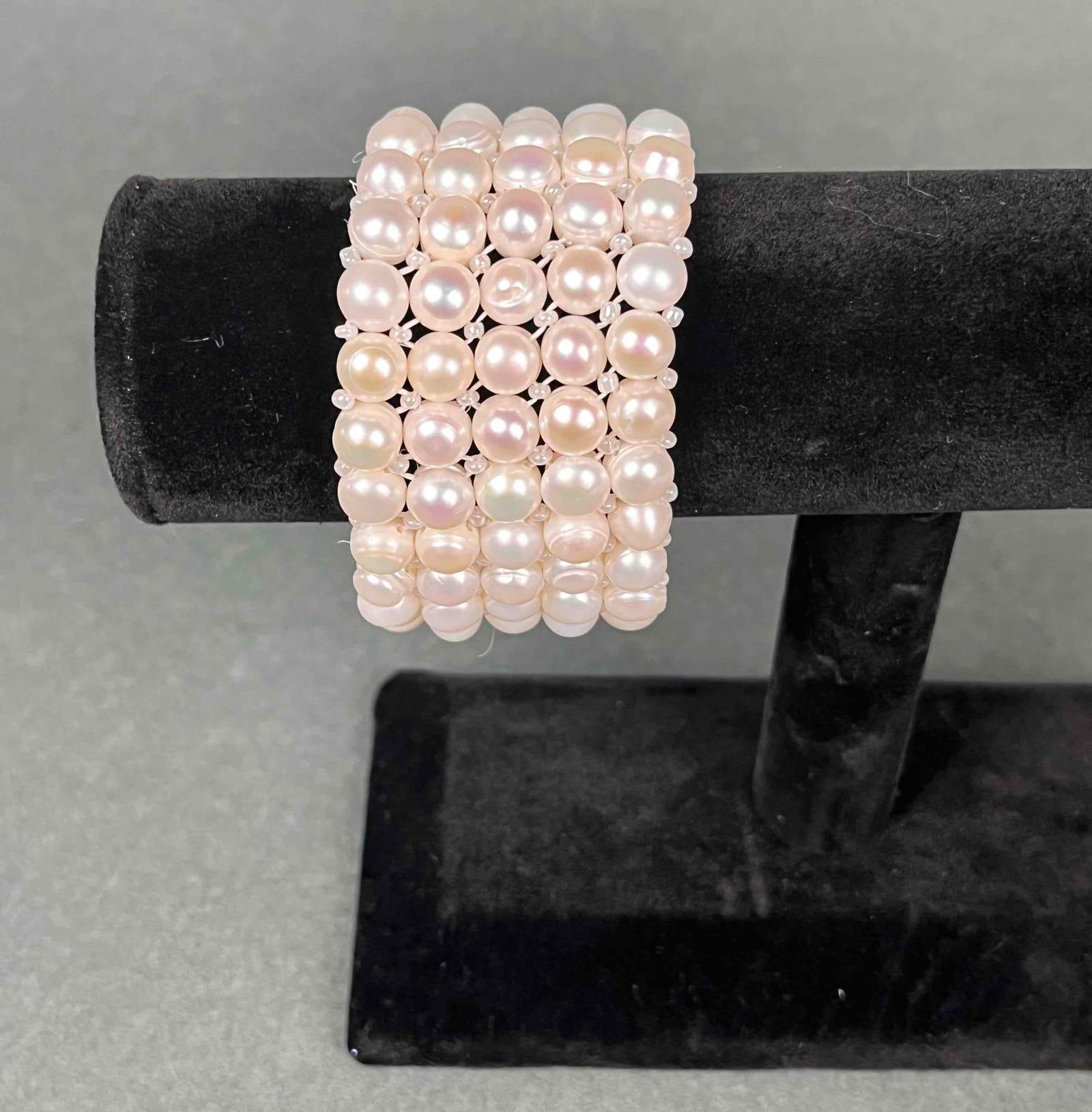 5 Row Pearl Bracelet (1 of 3)