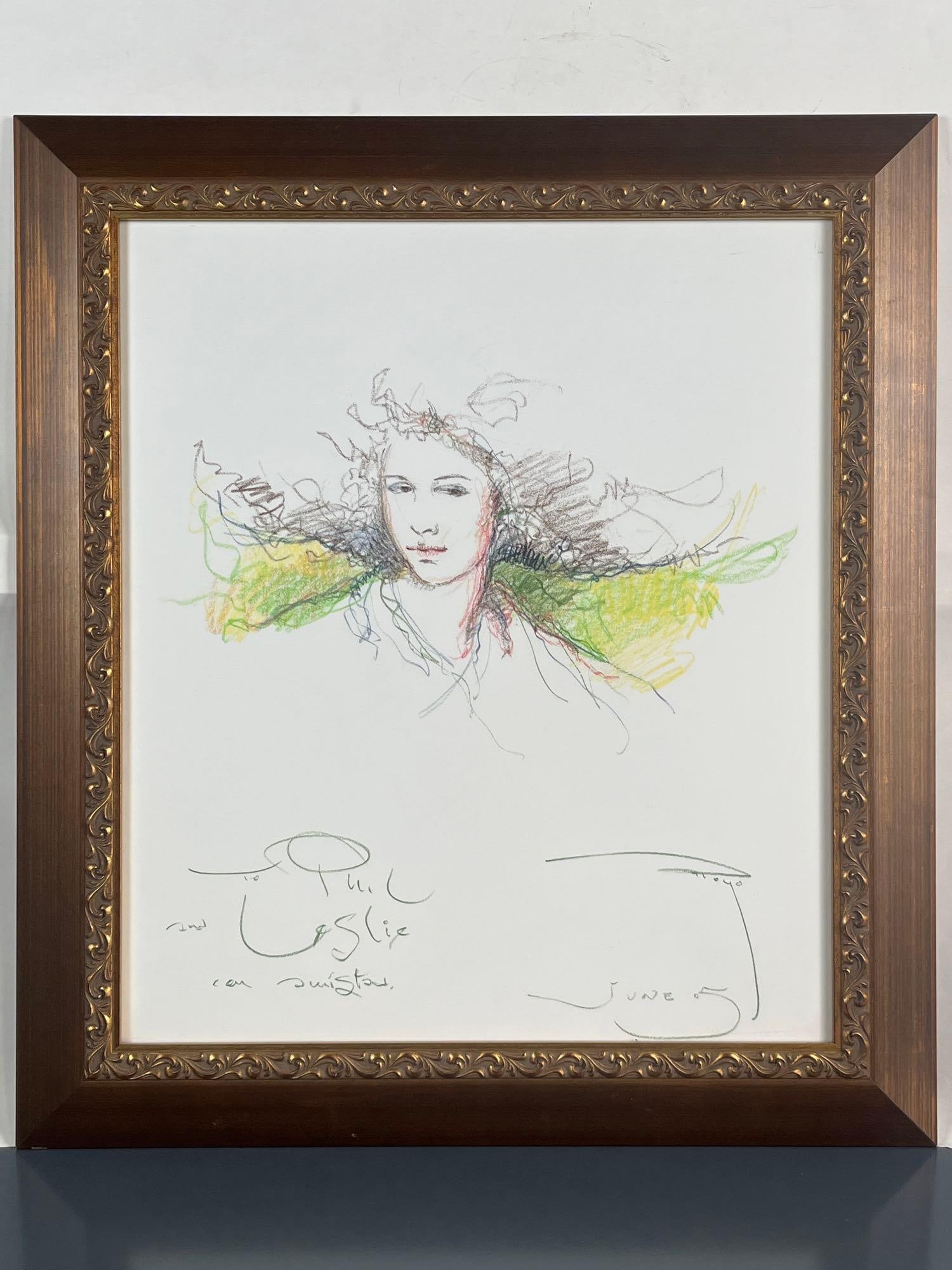 Royo "Luminica" Portrait Drawing (1 of 12)