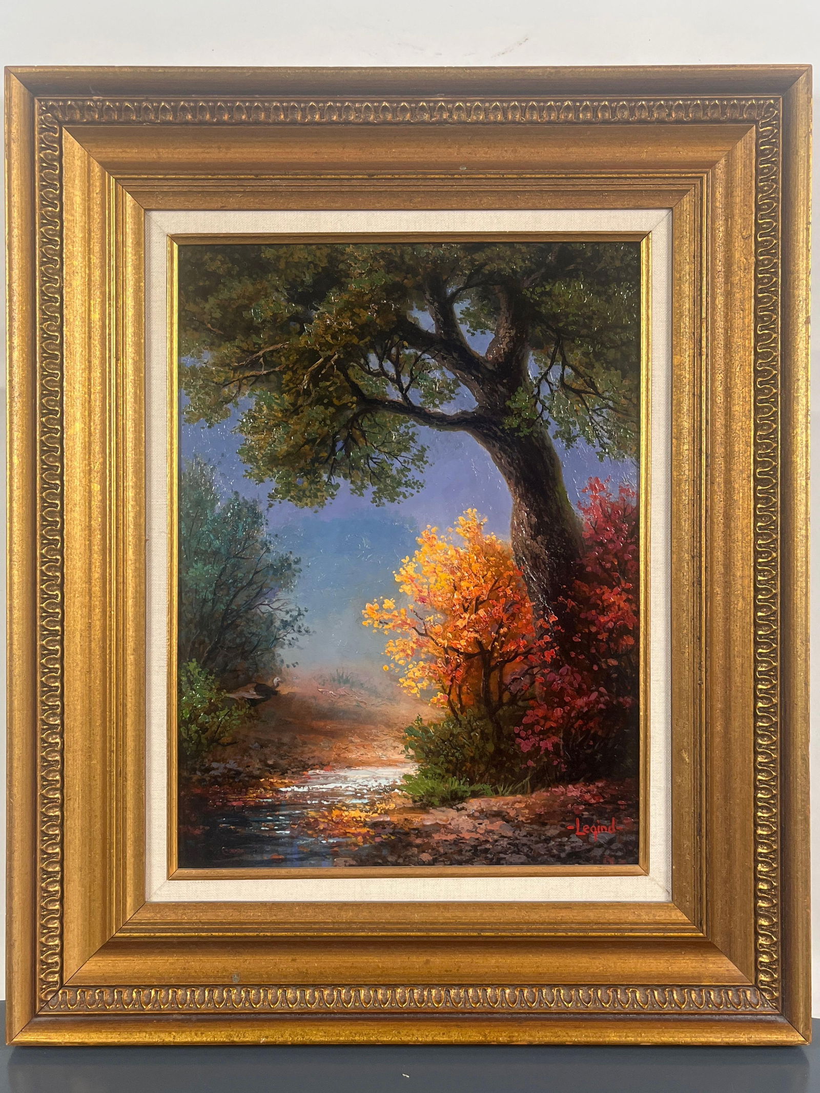 Legind "Autumn Pathway" Oil Painting (1 of 10)