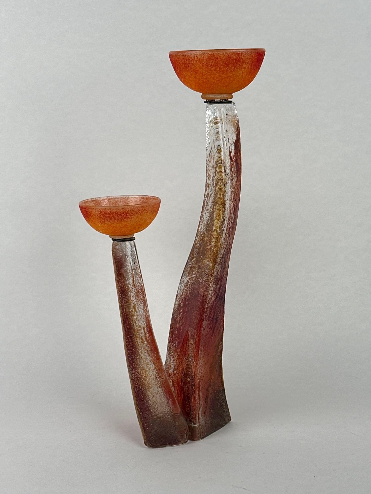 Hand Blown Glass Candle Holder (1 of 12)