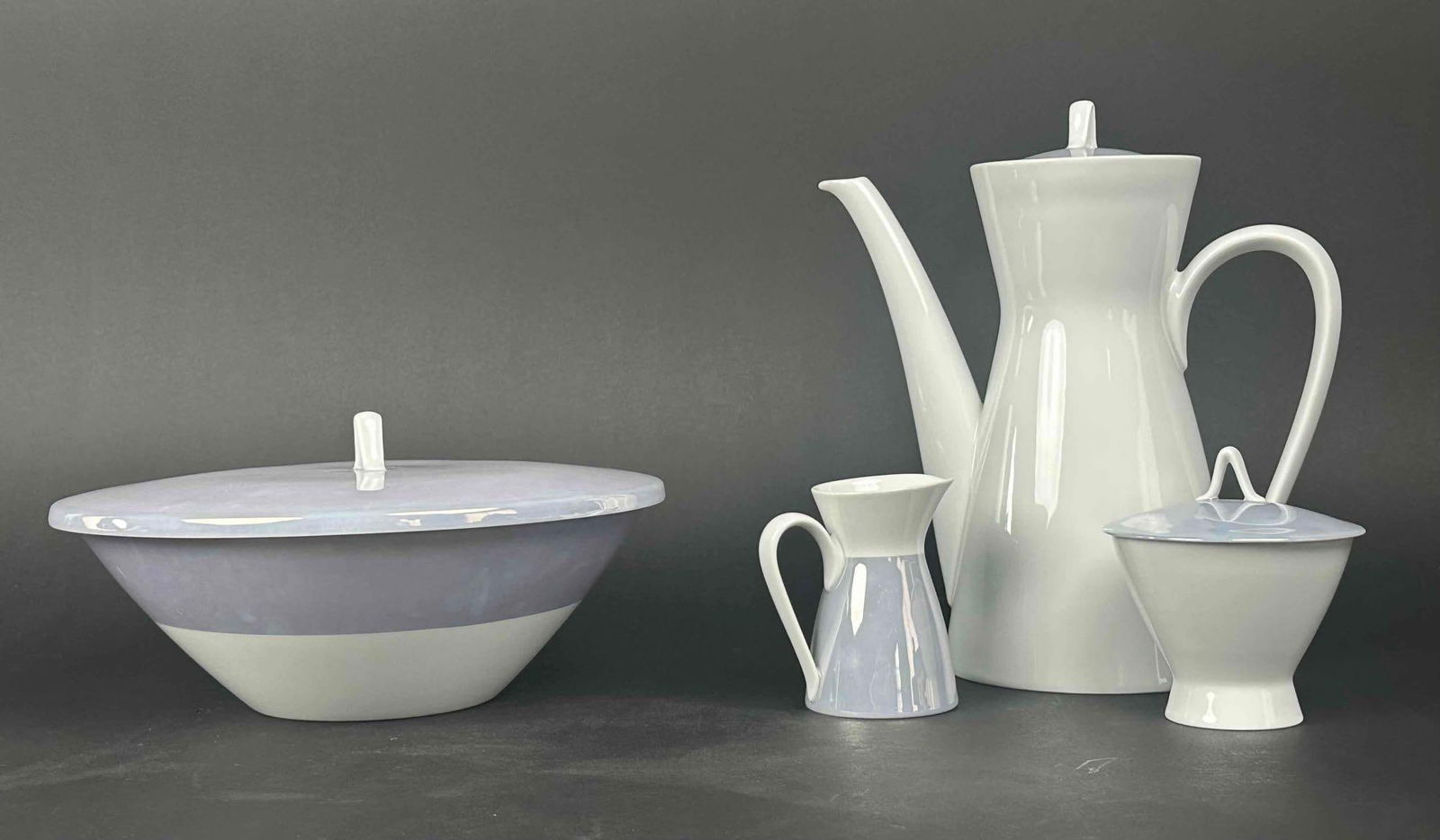 Vintage Rosenthal Germany Coffee/Tea Service (MCM, Lilac) (1 of 9)