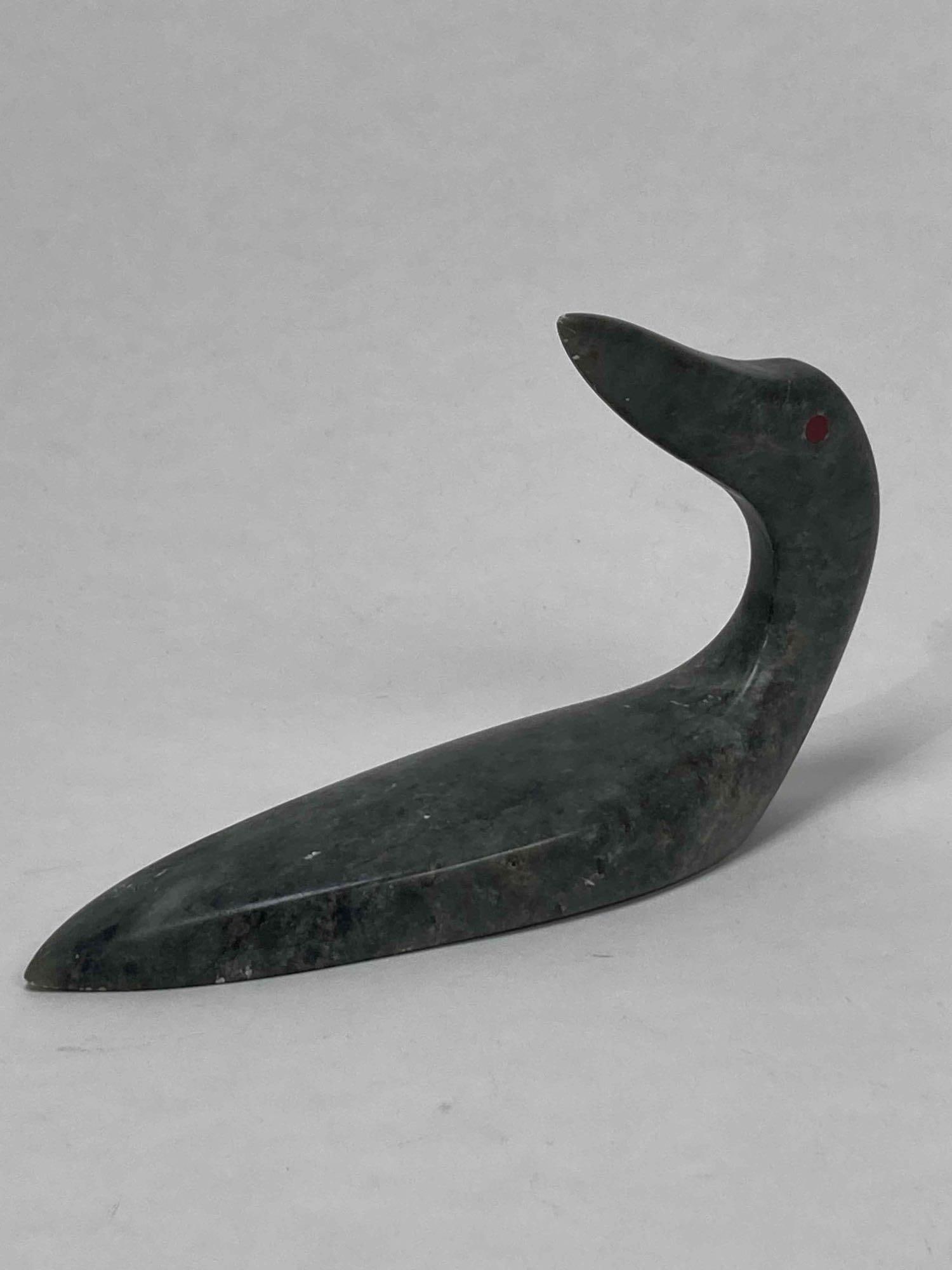 Stone Duck Sculpture (Roy Henry) (1 of 9)