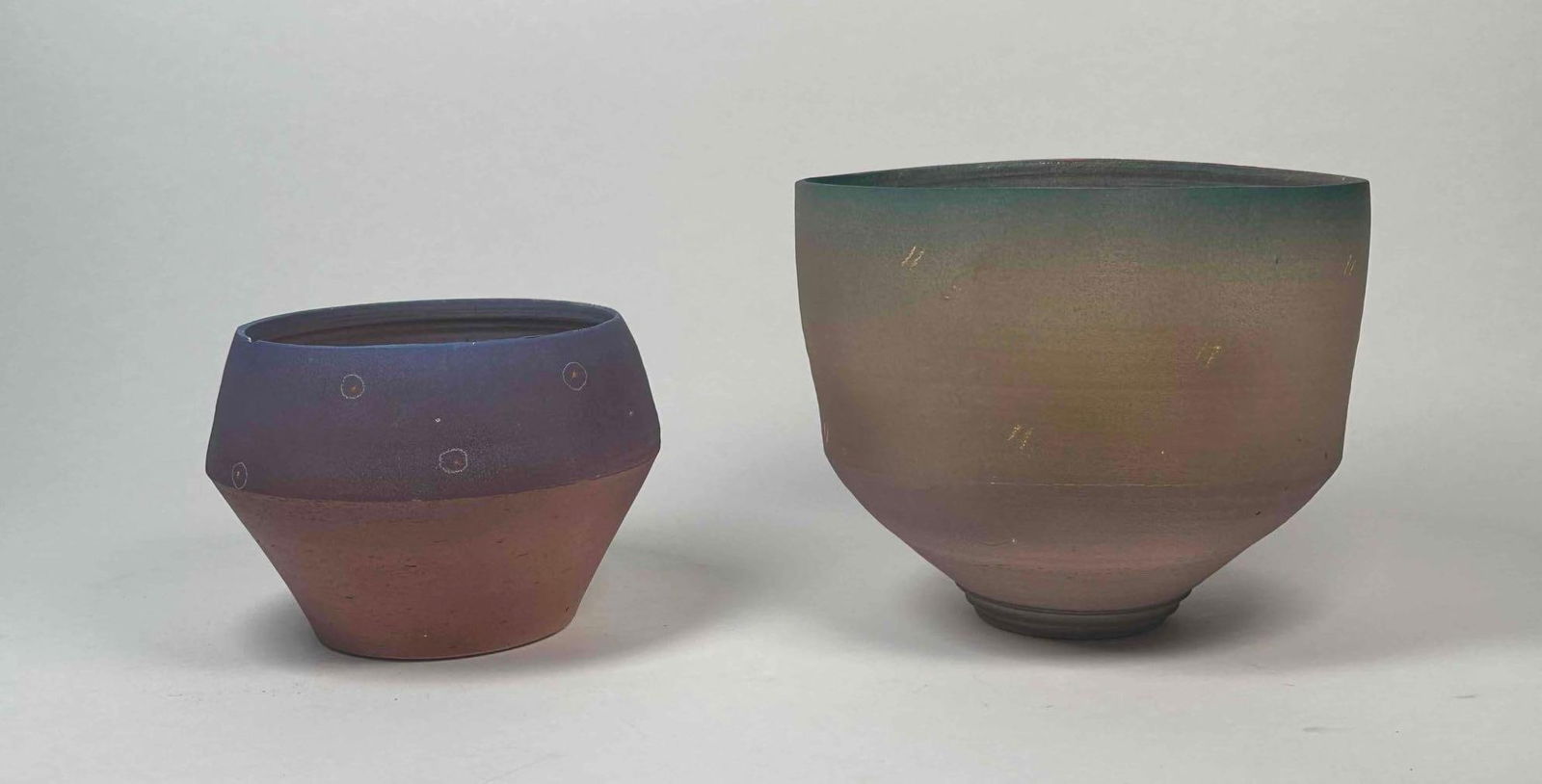 Pair of Handmade Pottery Vases (Richardson-Baughman) (1 of 10)