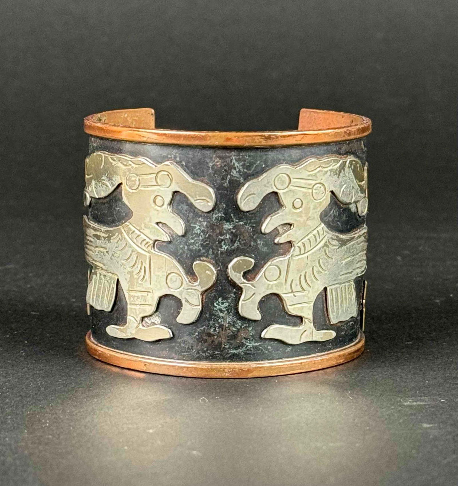 Vintage Copper Cuff Bracelet (1 of 4)