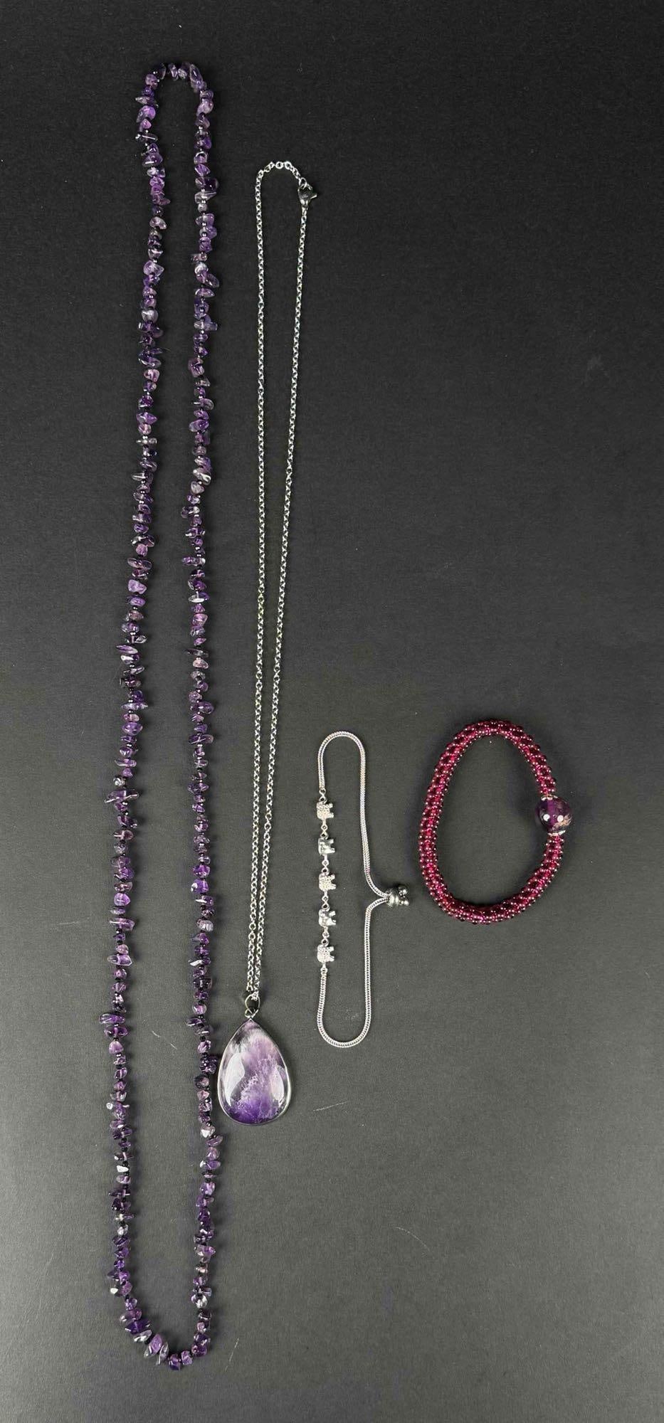 Lot of 4 Natural Stone Jewelry (1 of 11)