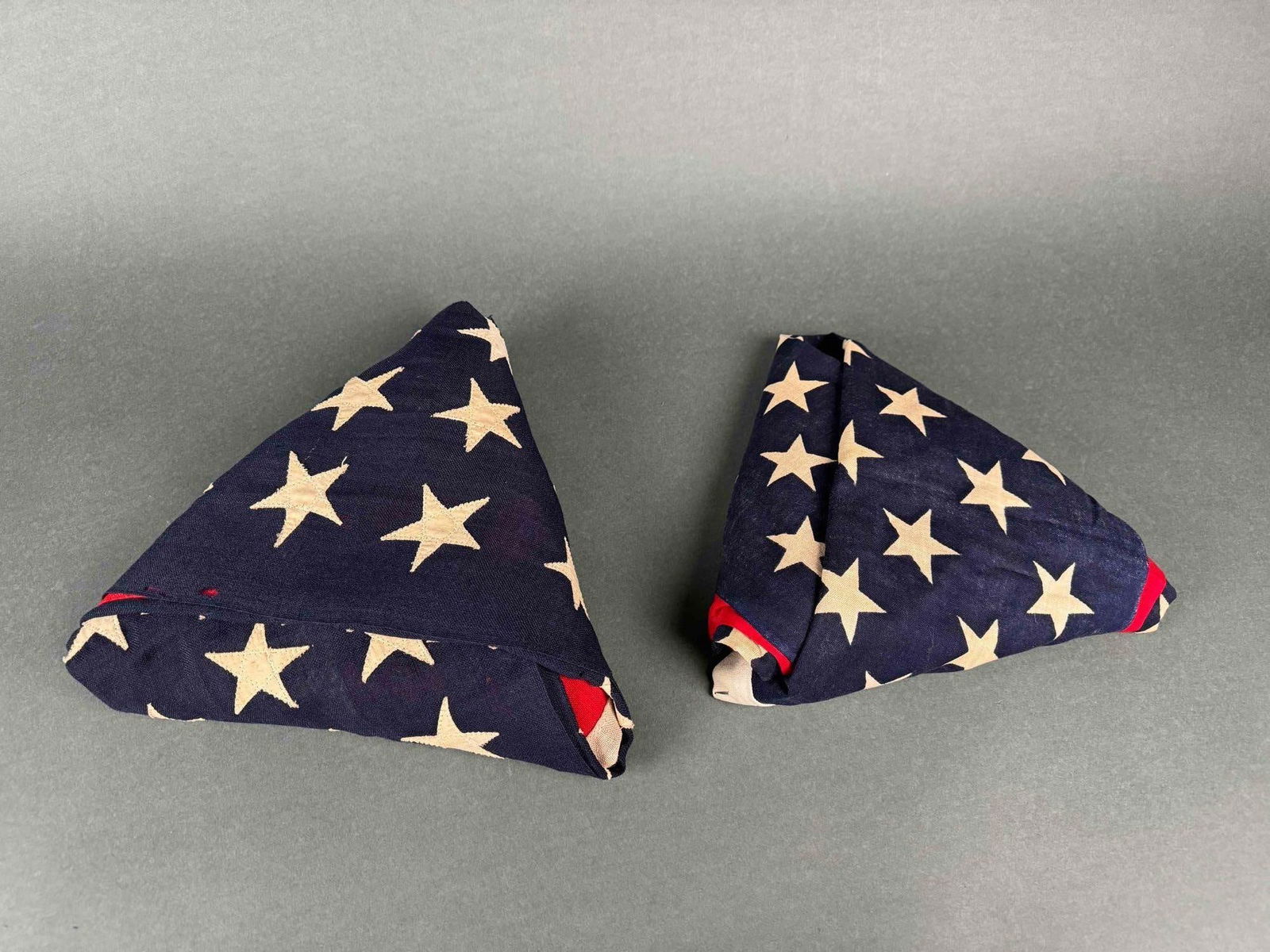 2 Vintage American Flags (1 of 7)