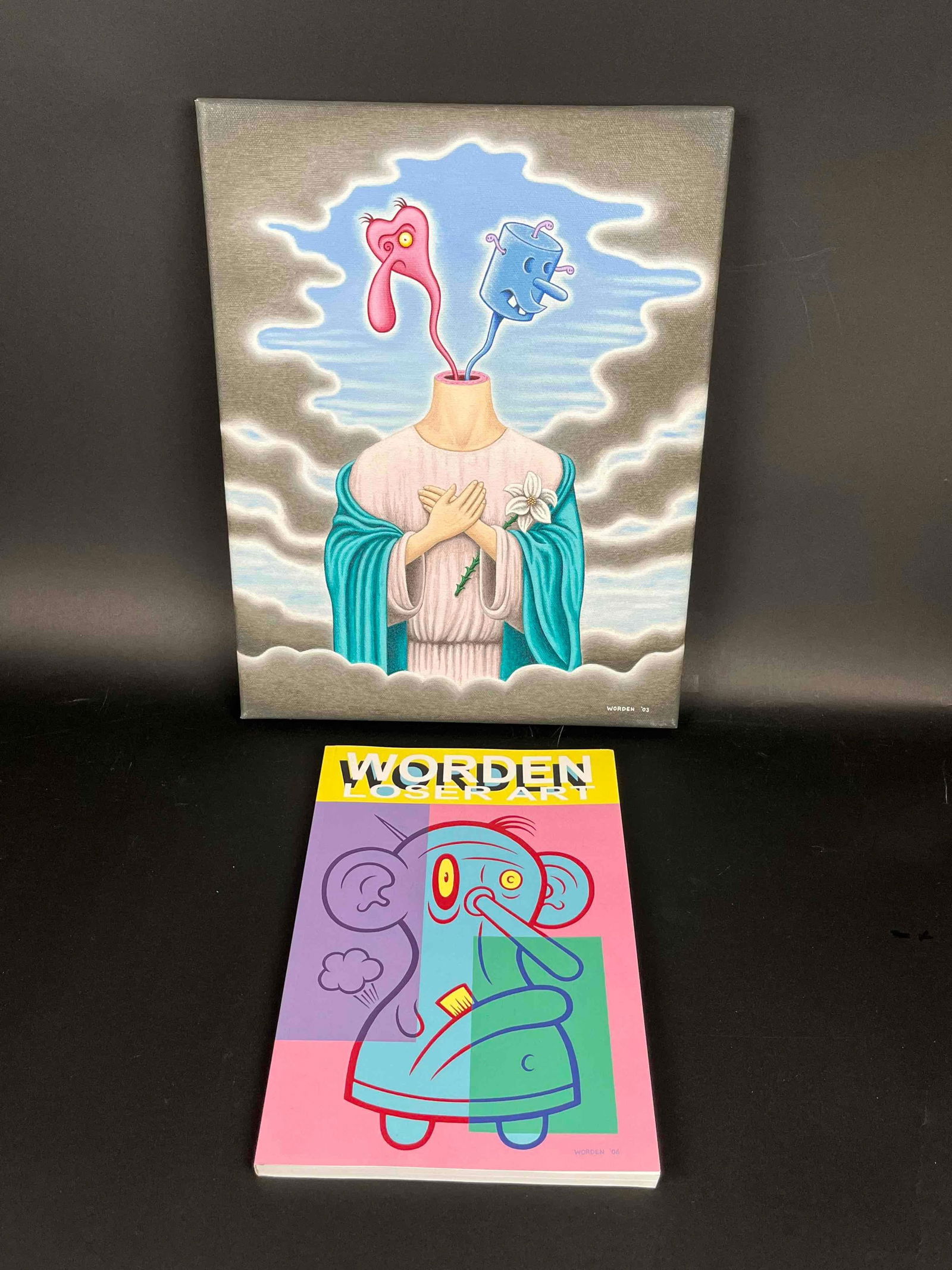 Dennis Worden Original Painting and Art Book (1 of 7)