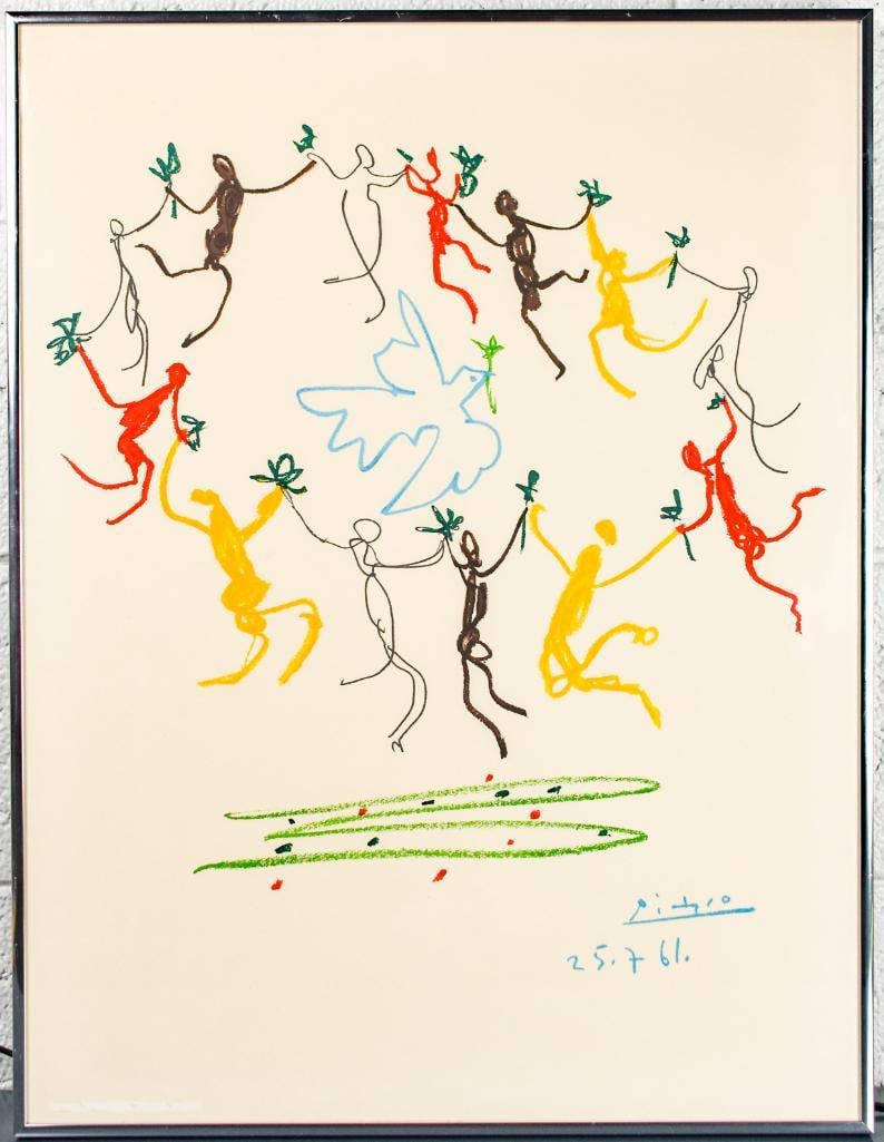 "Dance of Youth" Color Lithograph (Pablo Picasso) (1 of 8)