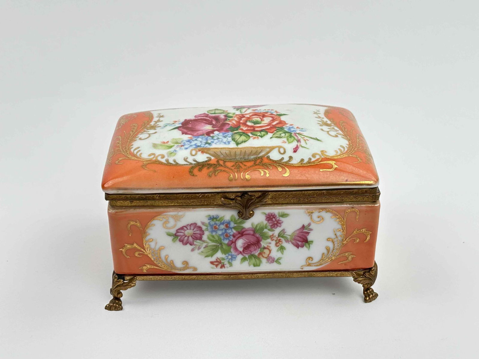 Antique French Jewelry Box (Versailles 44/214) (1 of 8)