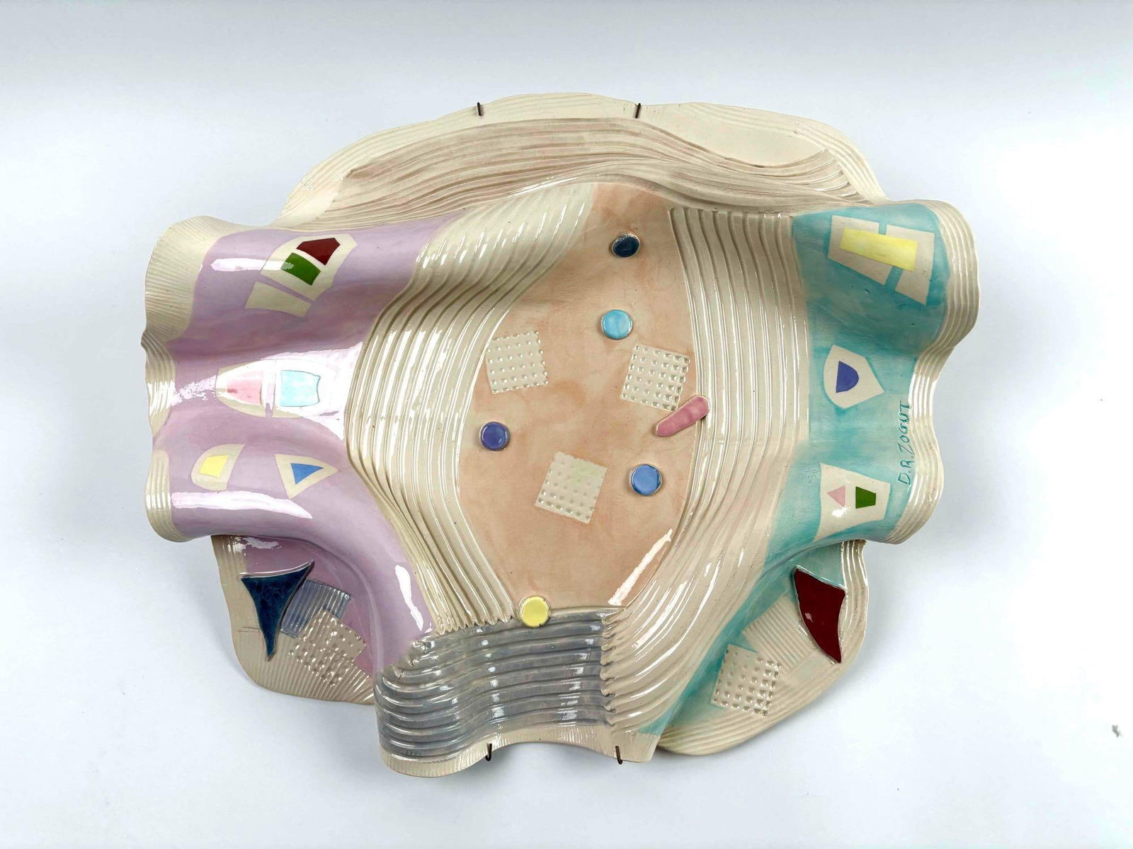 Slab Work Ceramic Platter (D.R. Zogut) (1 of 11)