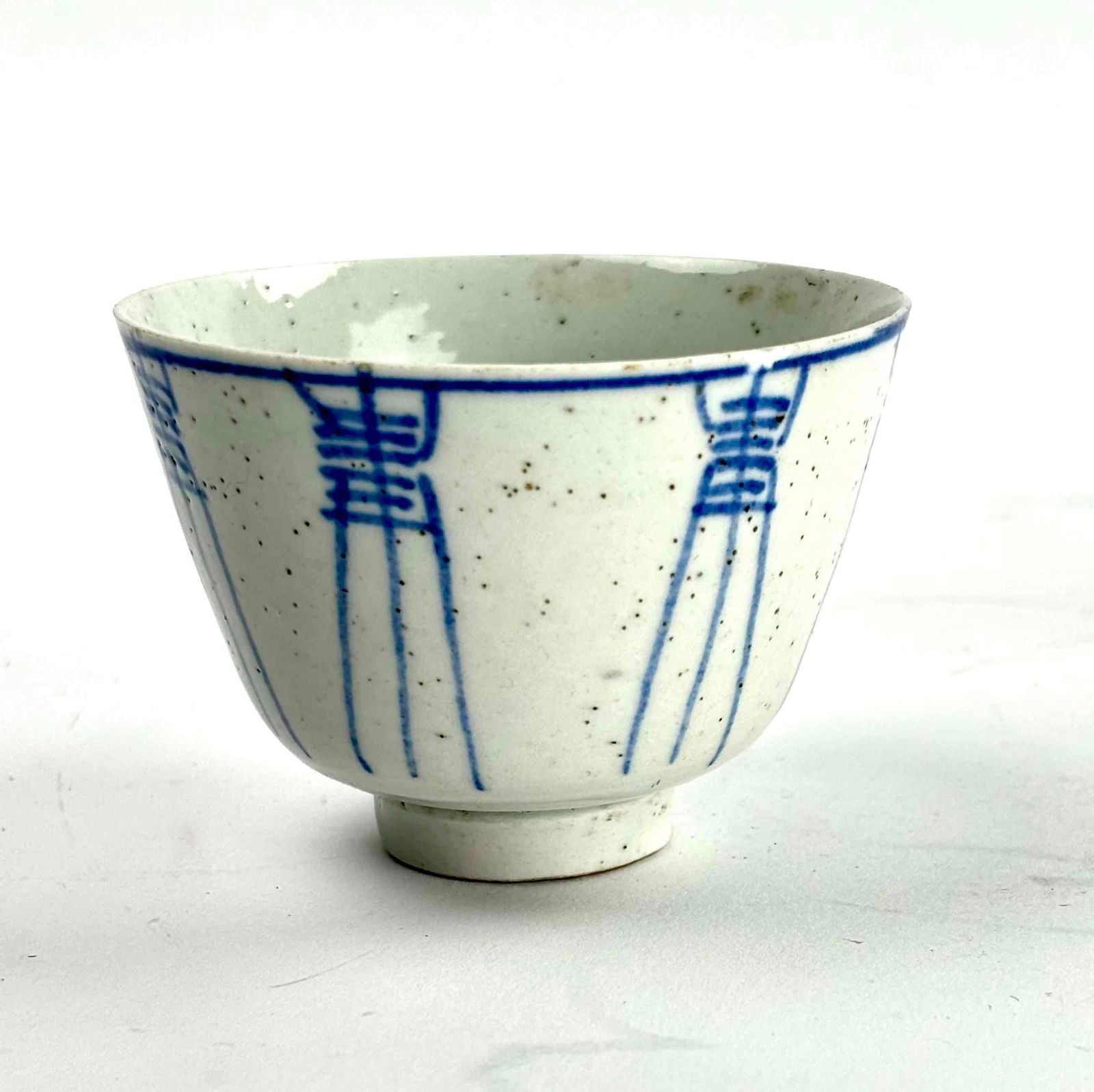 Antique Chinese Blue Porcelain Cup (1 of 8)
