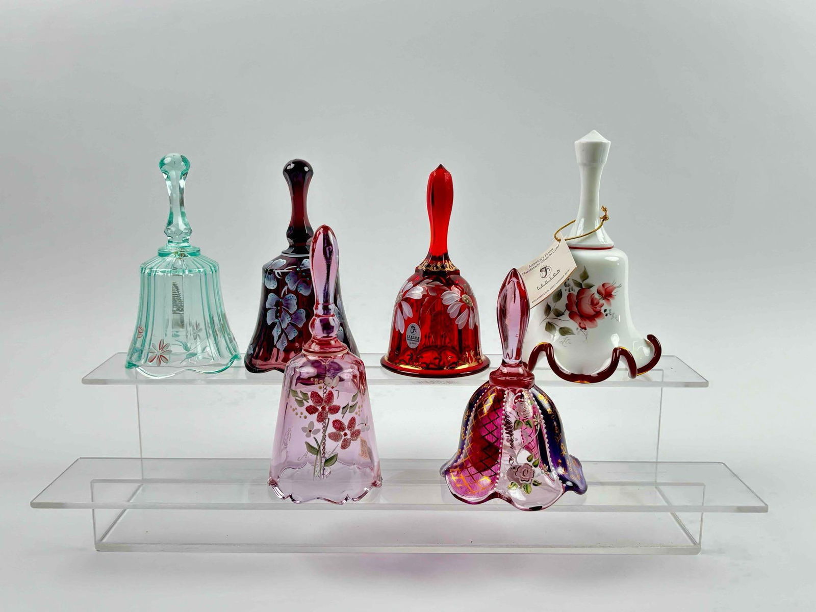 Assortment of 6 Fenton Bells (1 of 12)