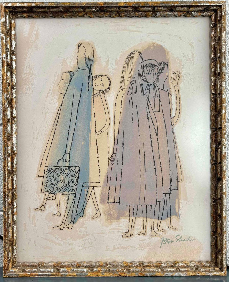 "To Days of Childhood that are Still Unexplained" Signed Lithograph (Ben Shahn, American) (1 of 8)