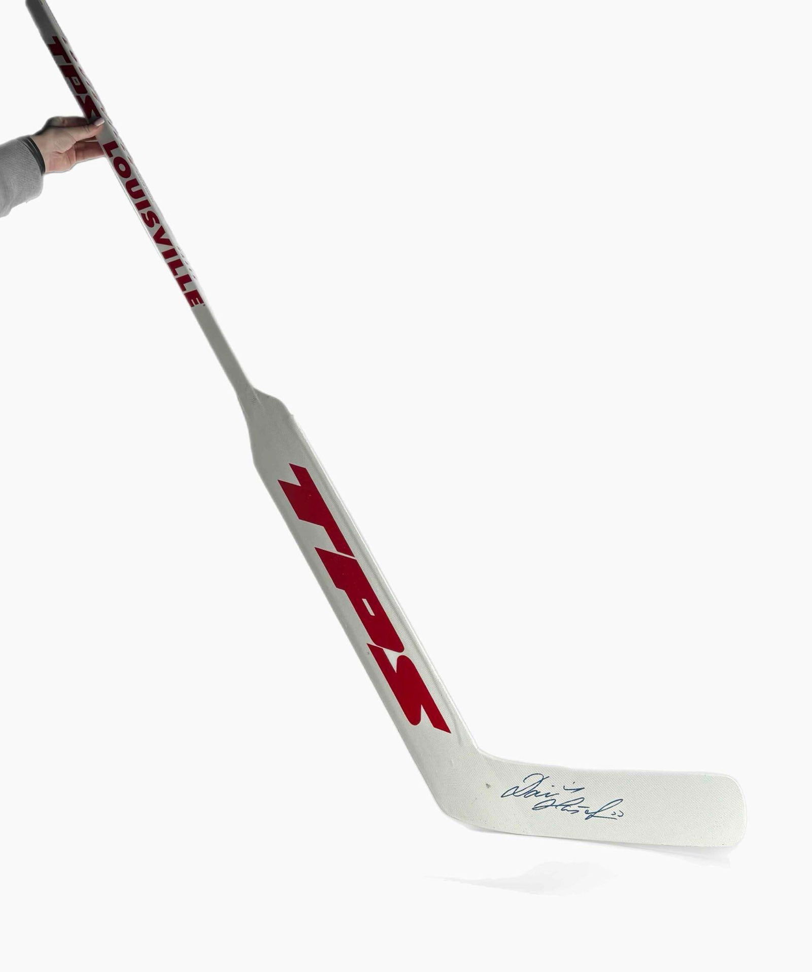 Domink Hasik Signed Goalie Stick (CIRCA 2001) (1 of 9)