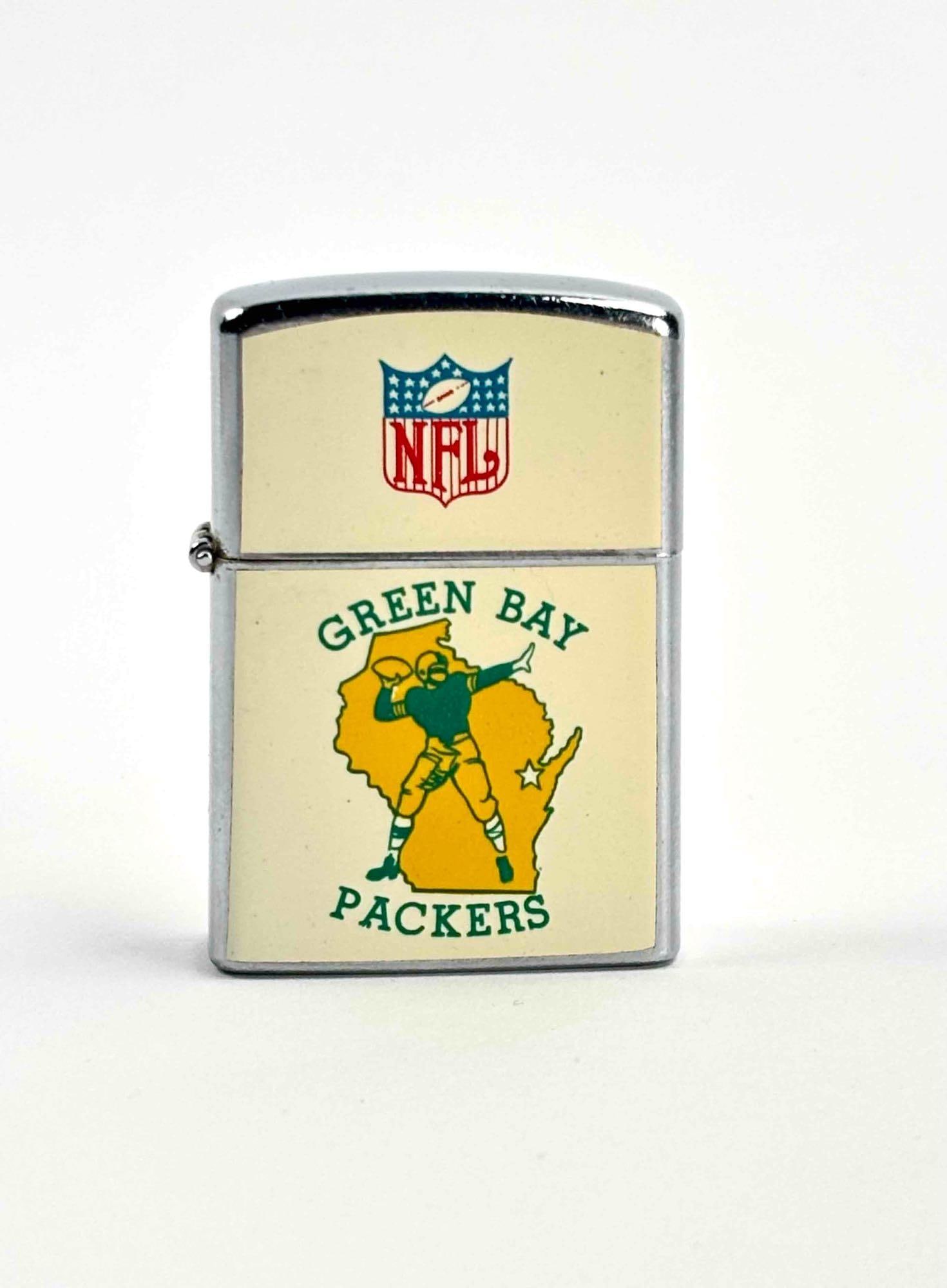Vintage Green Bay Packers Zippo Style Lighter (1963) (1 of 7)