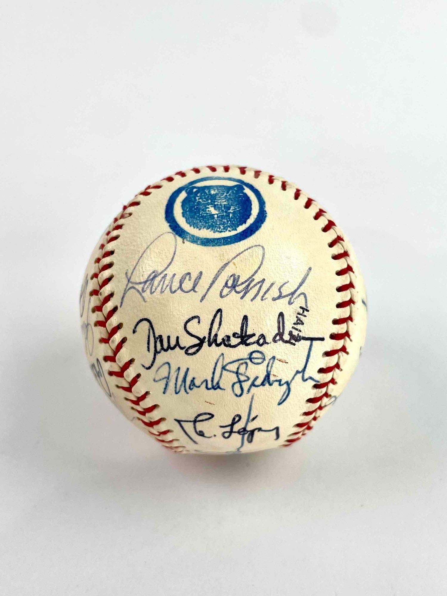 Detroit Tigers 1980 Team Signed Baseball (Lou Parrish, Lou Whitaker, Sparky Anderson, and More) (1 of 8)