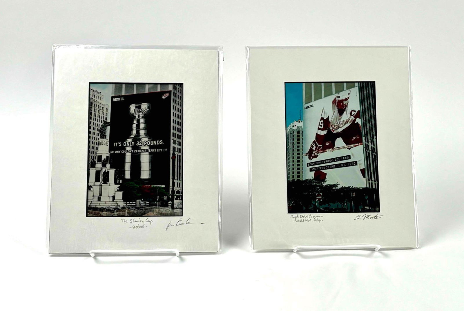 Pair of Hand Colored Red Wings Photographs (Jan Kaulins) (1 of 6)