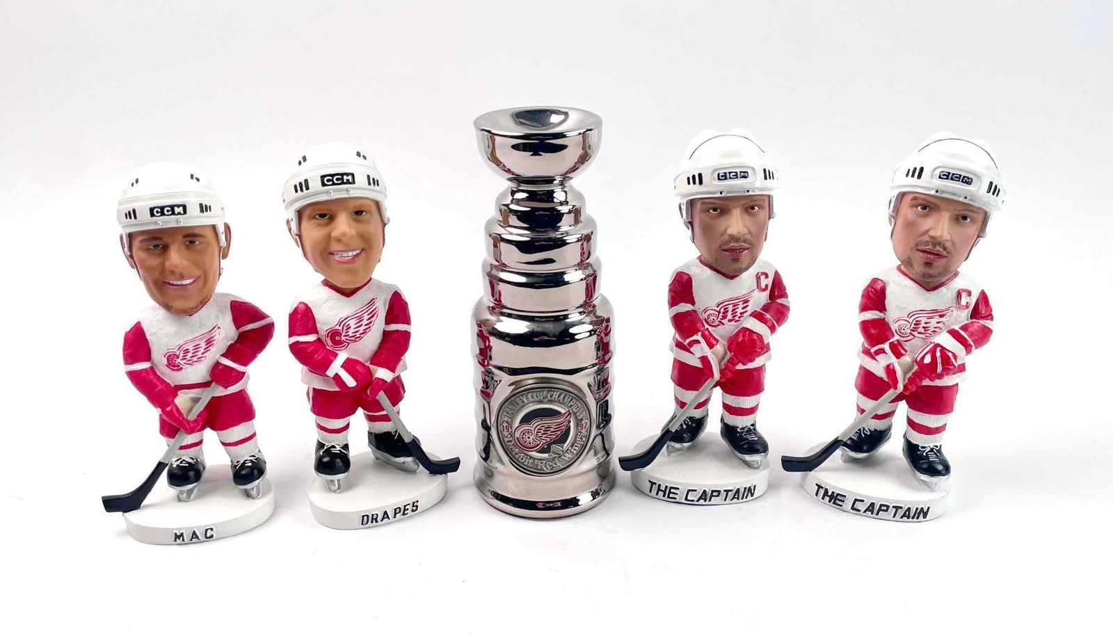 Detroit Red Wings Bobble Head in Original Boxes (Yzerman, Mcarty, Draper) (1 of 12)