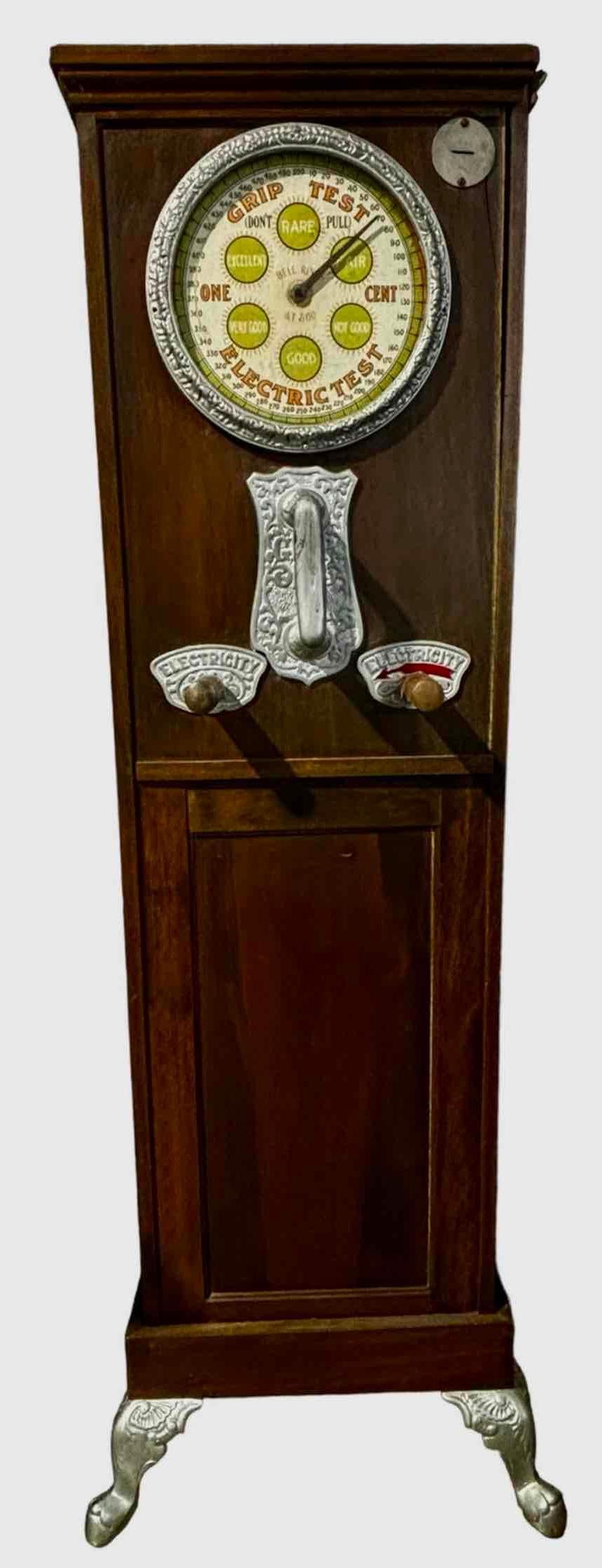 Antique "Grip Test Electric Test" (1 of 9)