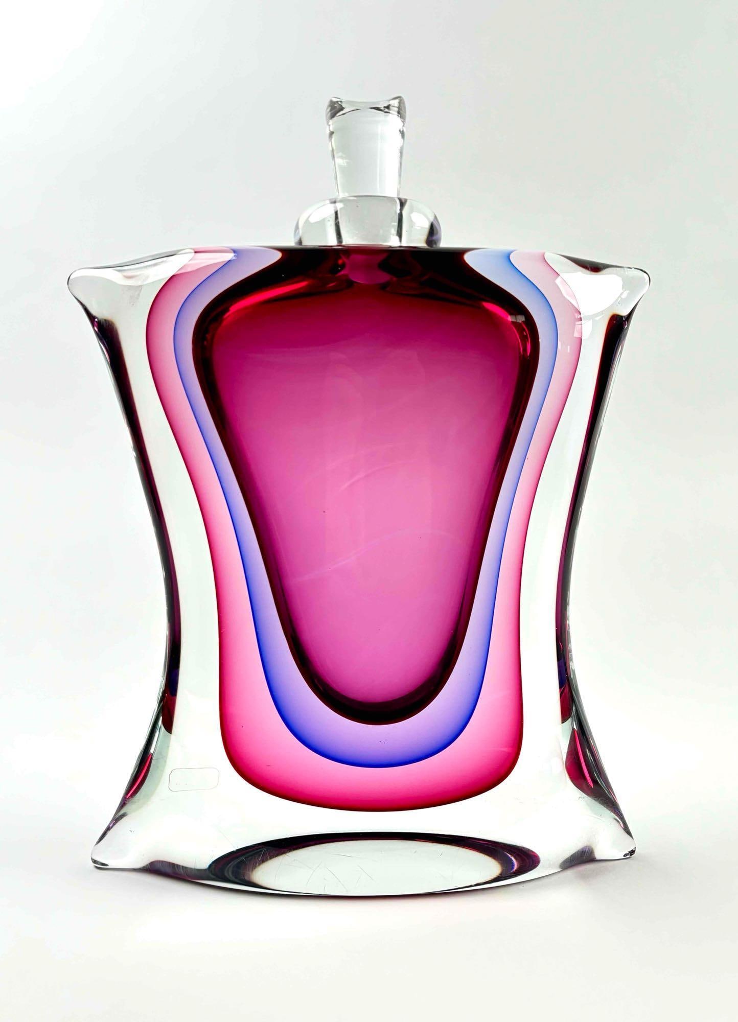Luigi Onesto Murano Sommerso Perfume Bottle (1 of 12)