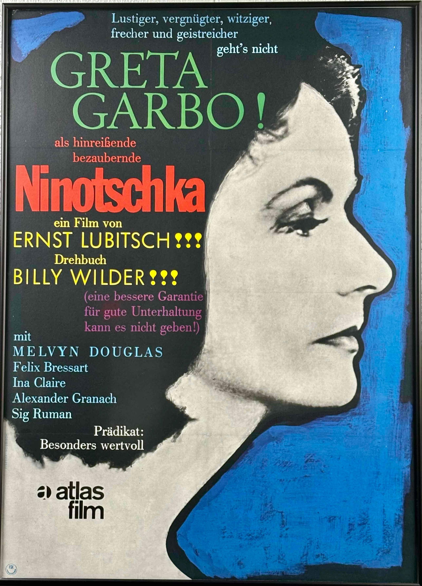 Original "Ninotschka" German Movie Poster 1939 (1 of 7)