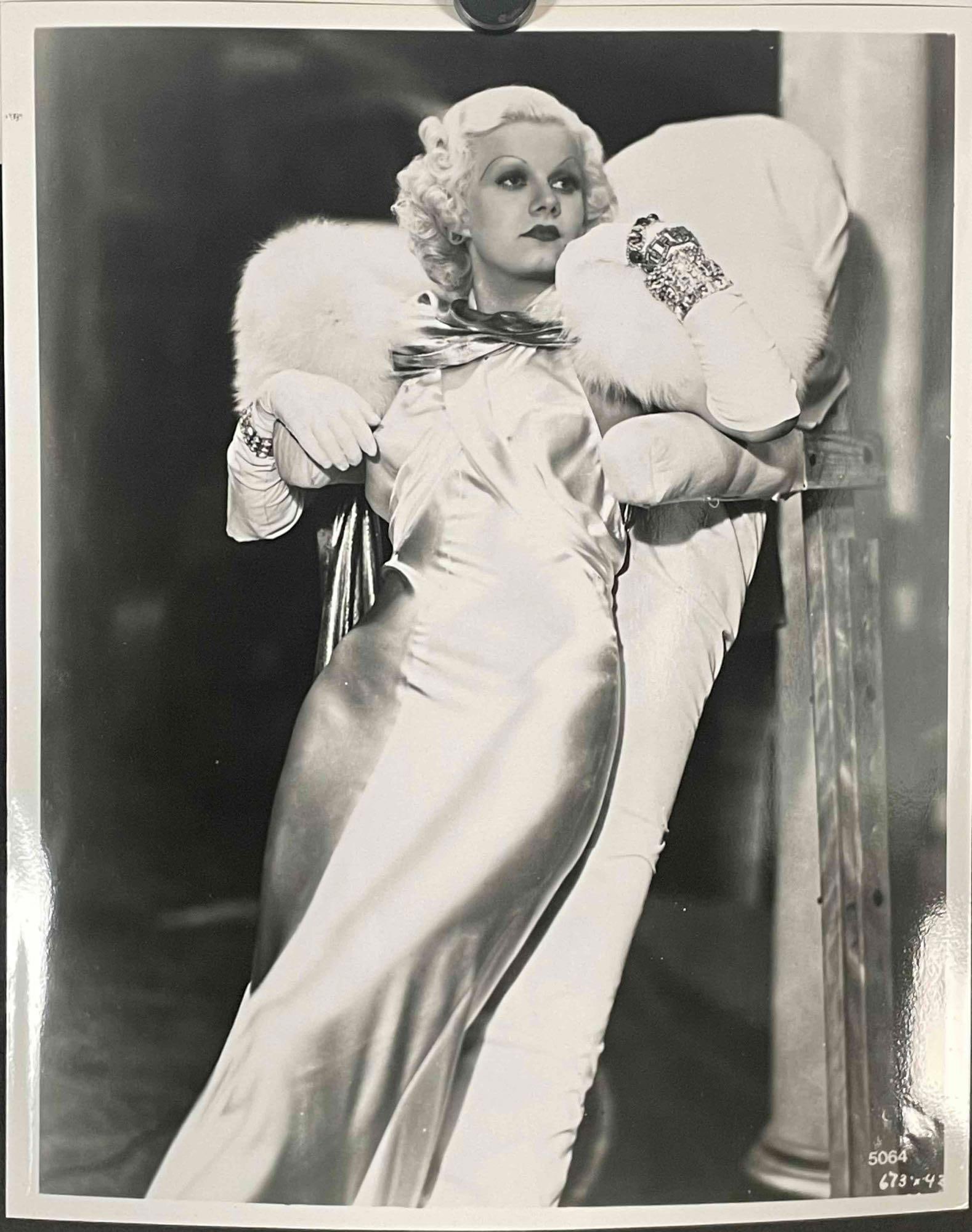 Original Jean Harlow Black and White Promotional Photograph (1 of 7)