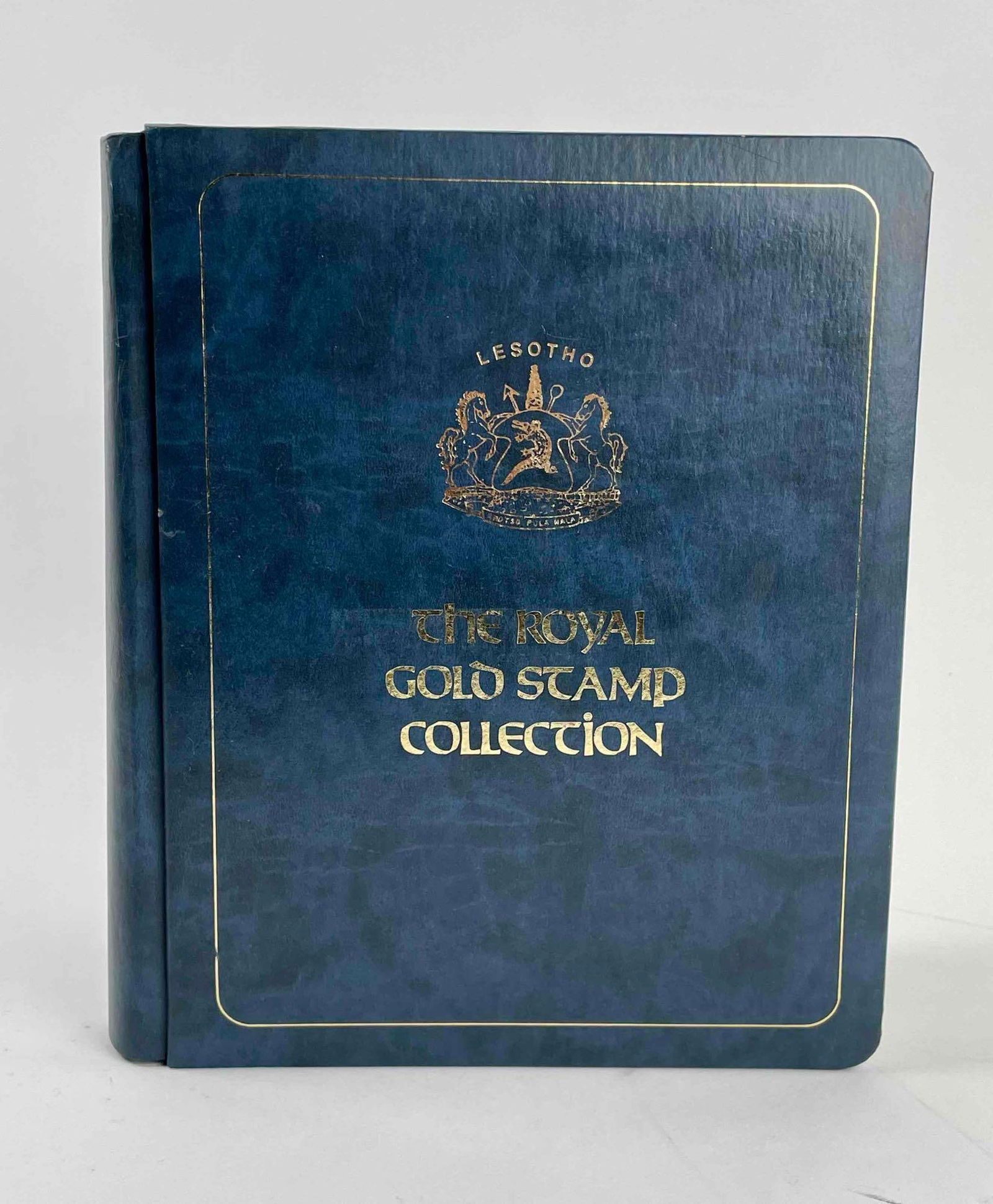 The Royal Gold Stamp Collection of Lesotho (1 of 12)