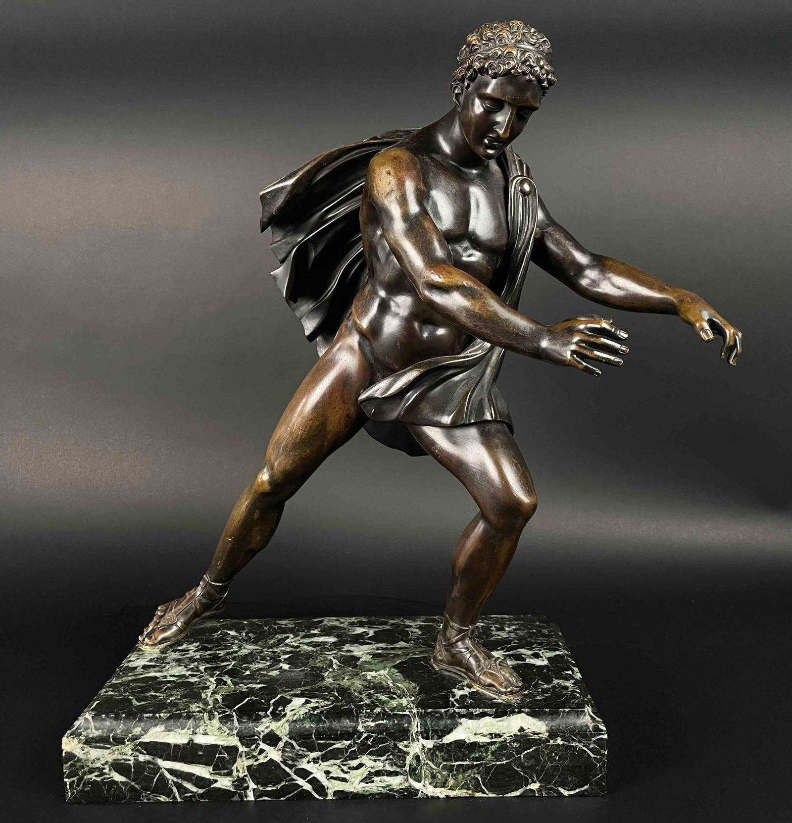 19th Century Italian Bronze Gladiator Sculpture (1 of 12)