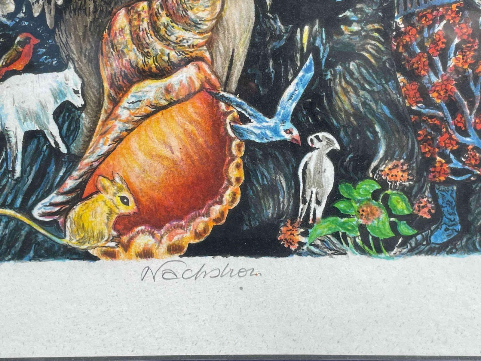 "Noahs Ark" Lithograph (Baruch Nachson) (1 of 11)