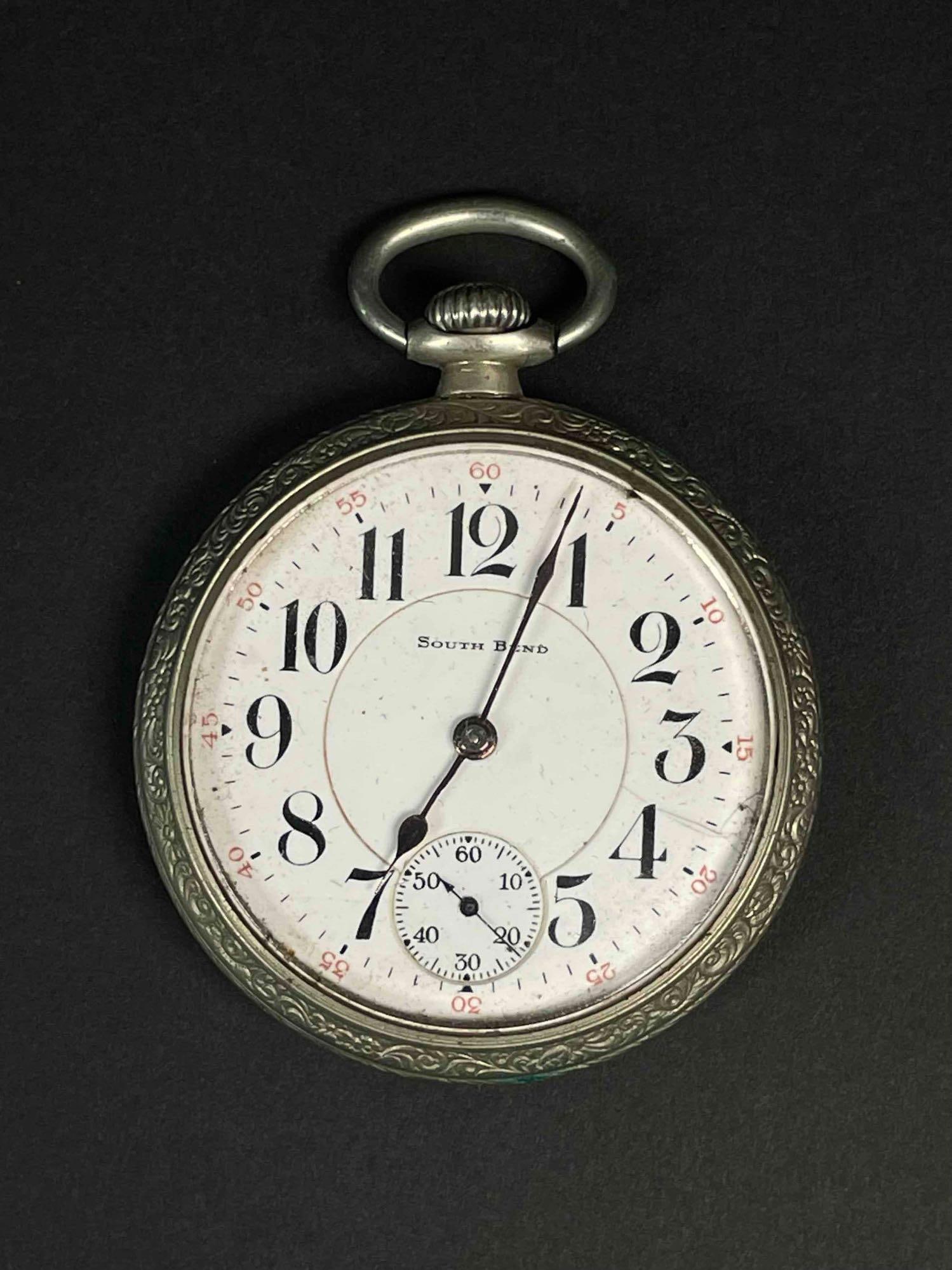 Antique South Bend Pocket Watch (Early 1900s) (1 of 12)