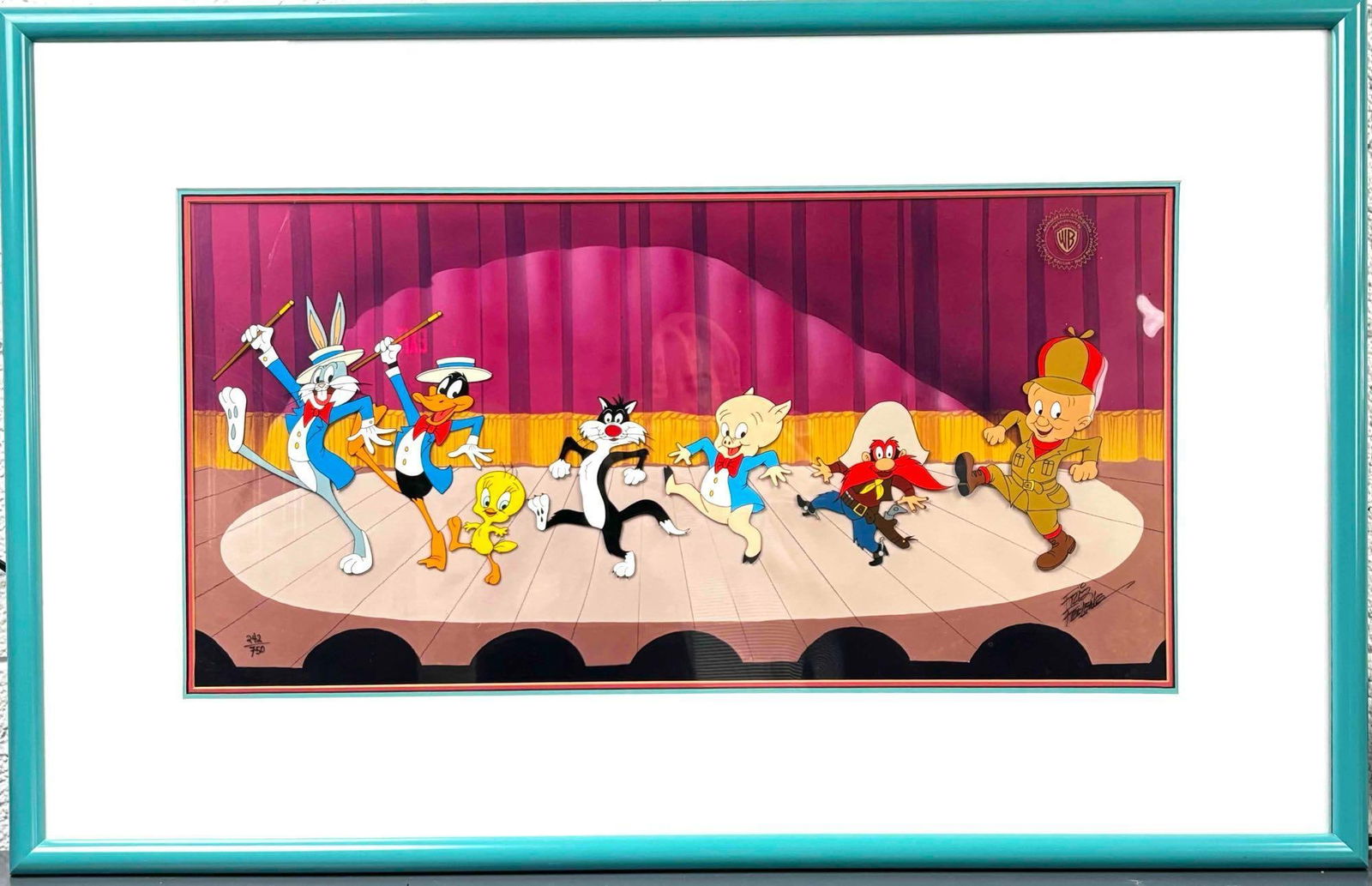 "Finale" Looney Tunes Animation Cel (Friz Freleng, 1989) (1 of 7)