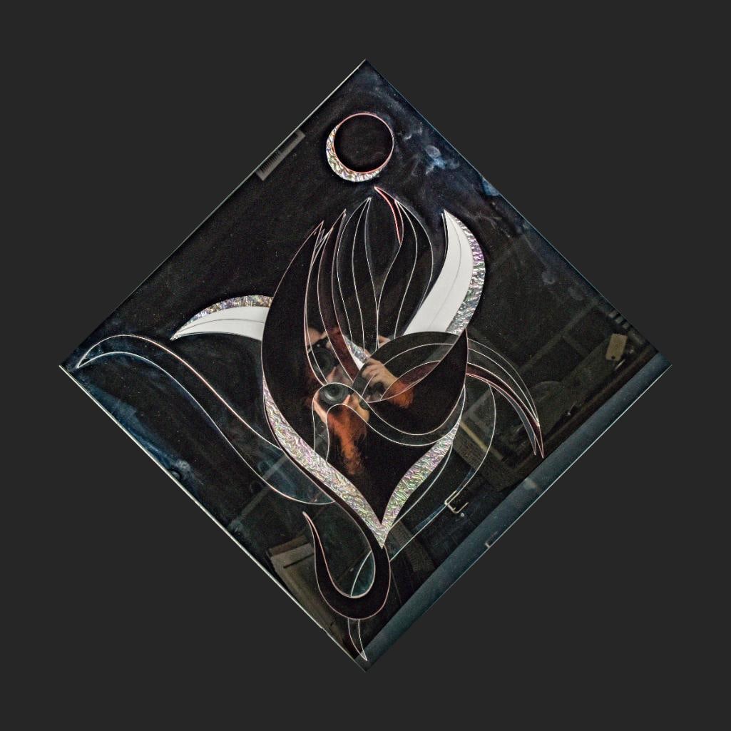 Post Modern Mirror Sculpture (1 of 7)