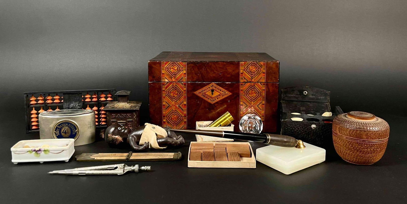 Box of Antique Collectibles (1 of 11)