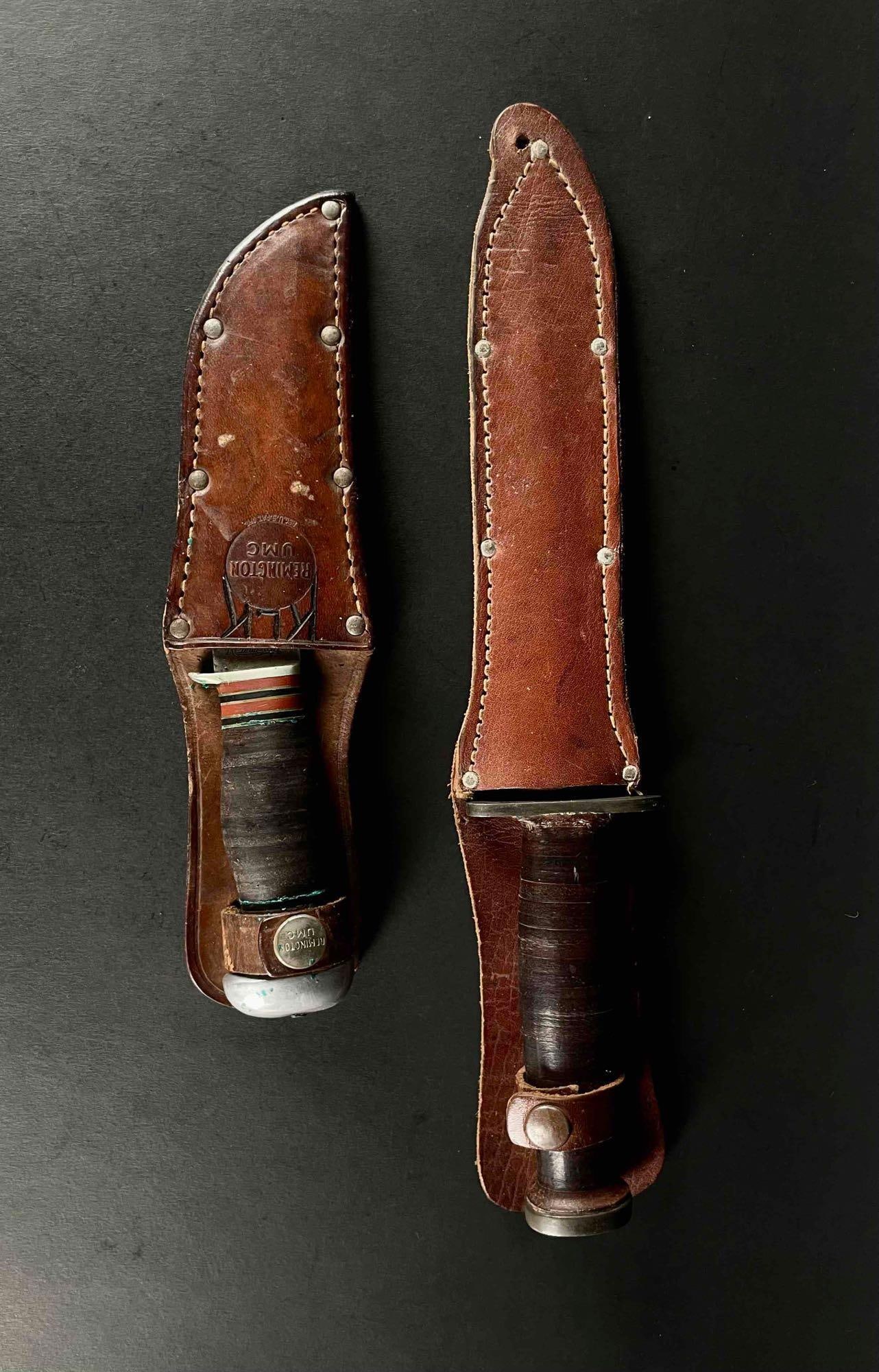 WW II Fighting Knives and Sheaths (1 of 12)