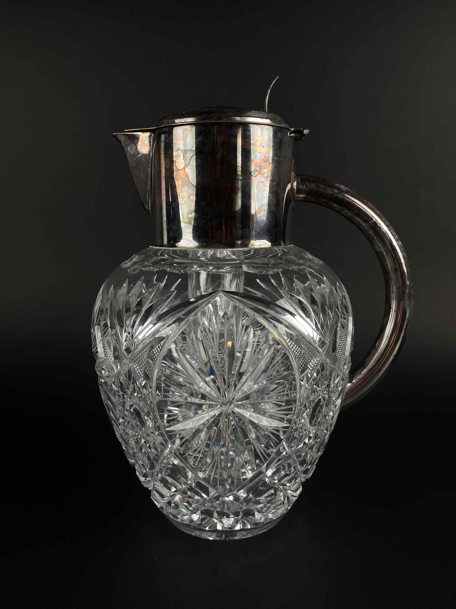 Waterford Silver Topped Claret Jug (1 of 11)
