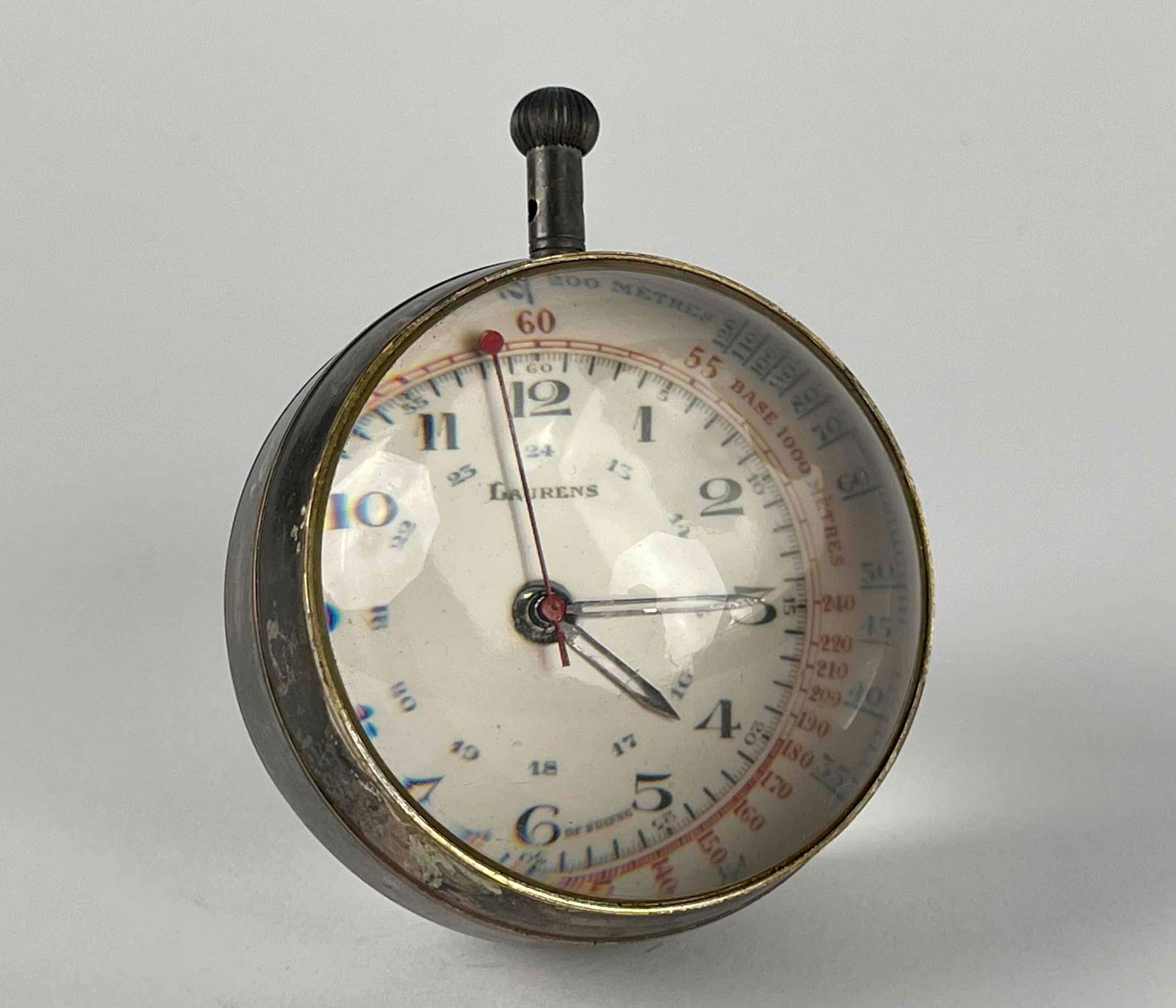 Laurens 17 Jewel Glass Ball Clock (1 of 12)