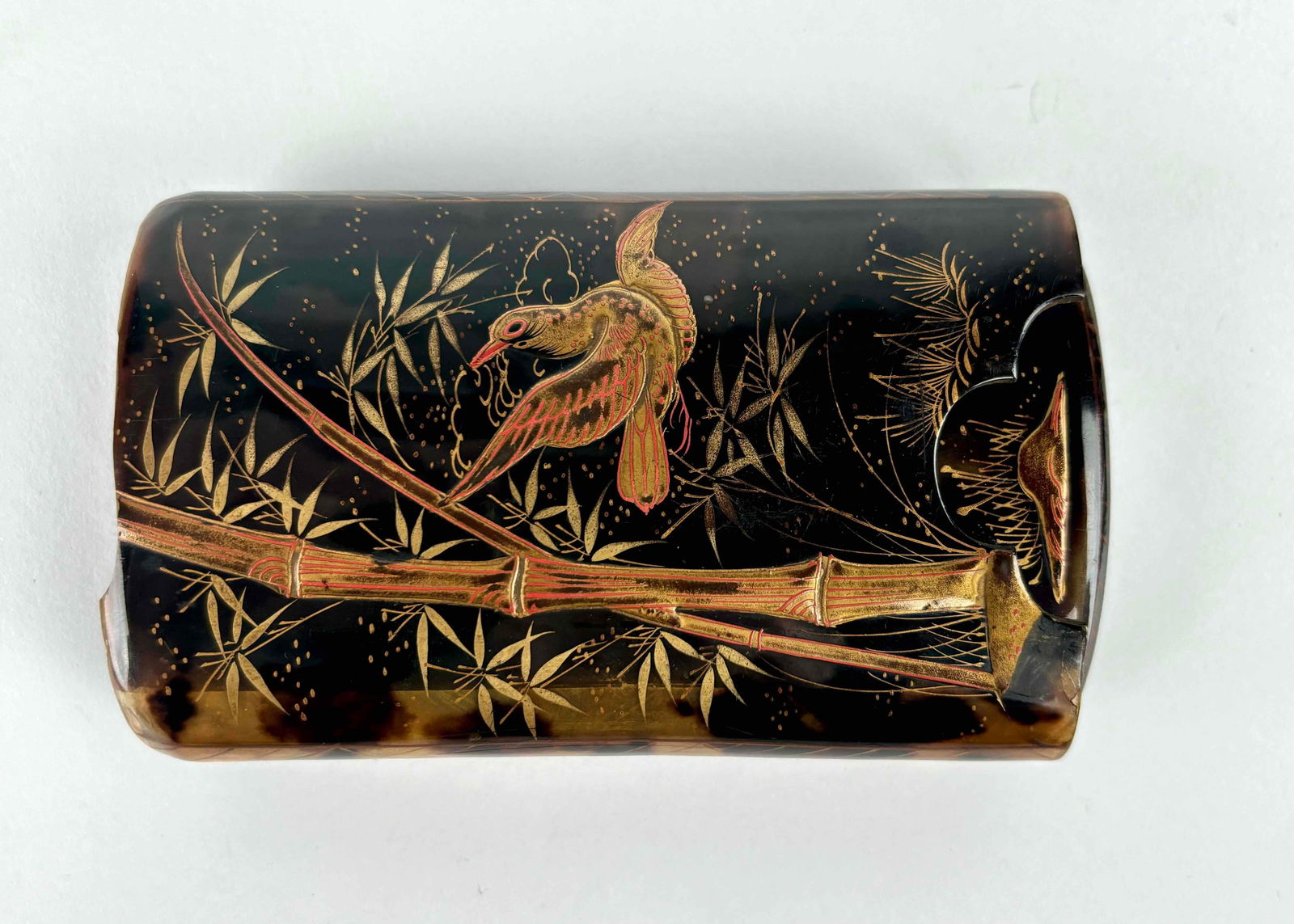 Lacquered Tortoiseshell Case (Japan Meiji) (1 of 7)