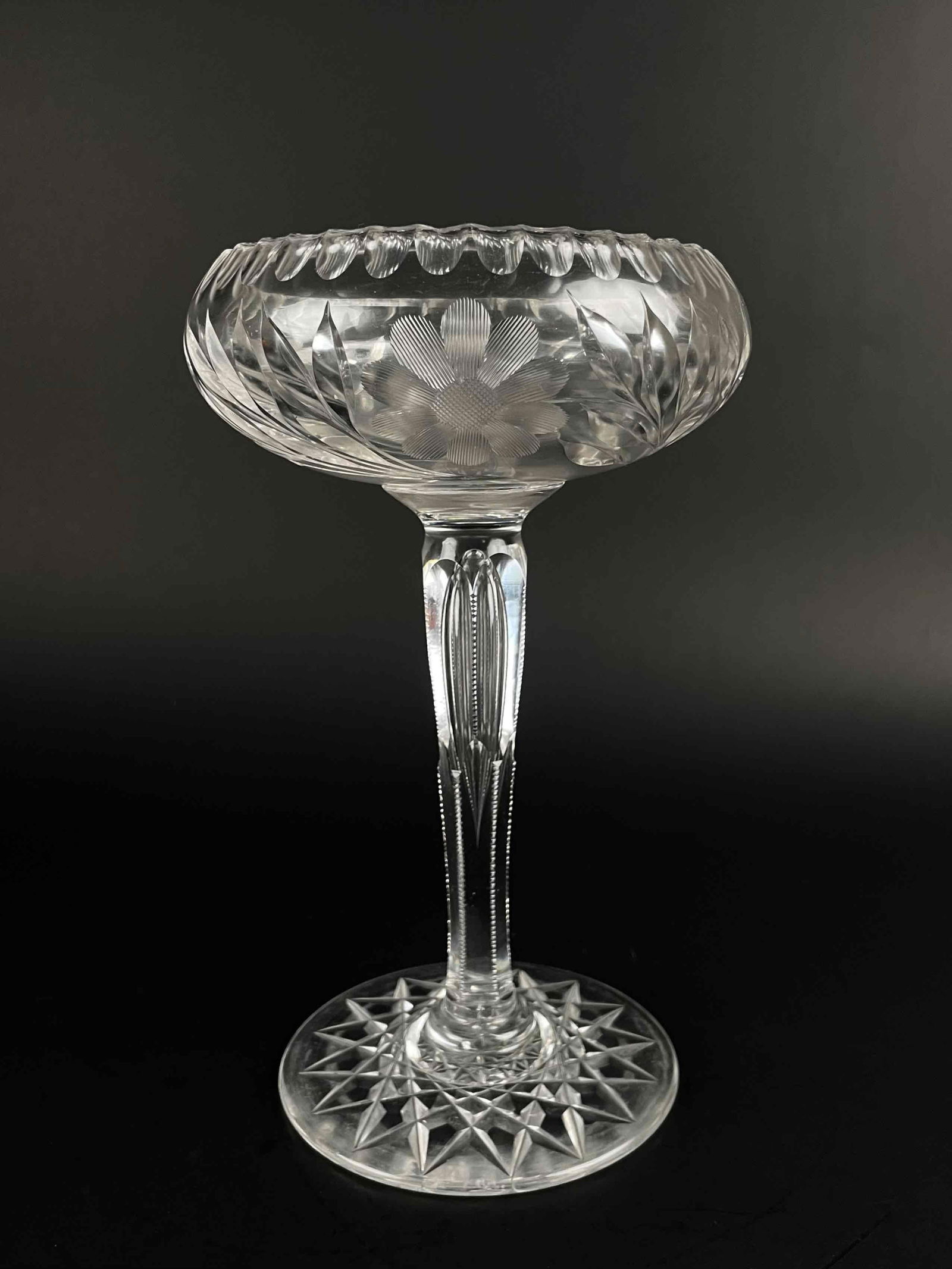 Brilliant Cut Crystal Compote (1 of 10)