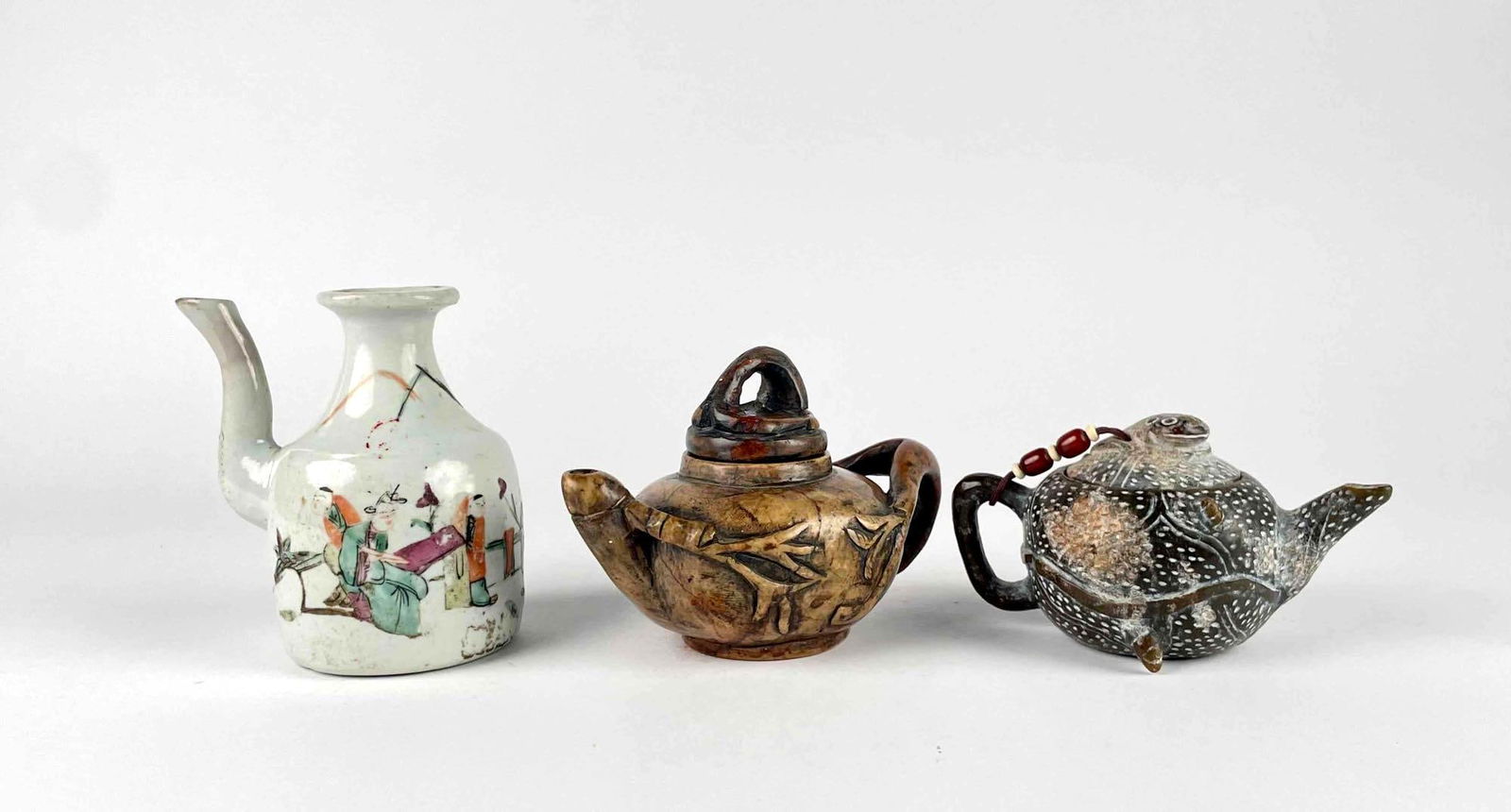 Three Assorted Southeast Asian Teapots (1 of 12)