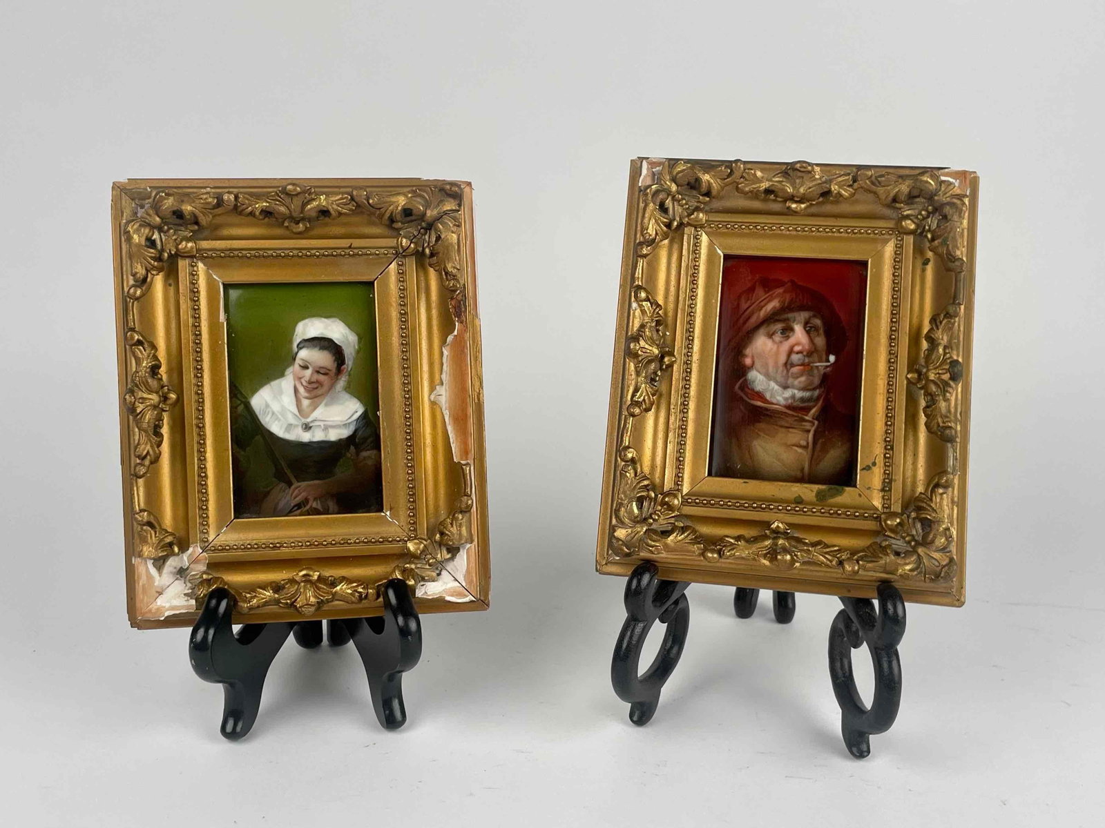 Framed Tile Portrait Paintings (1 of 11)