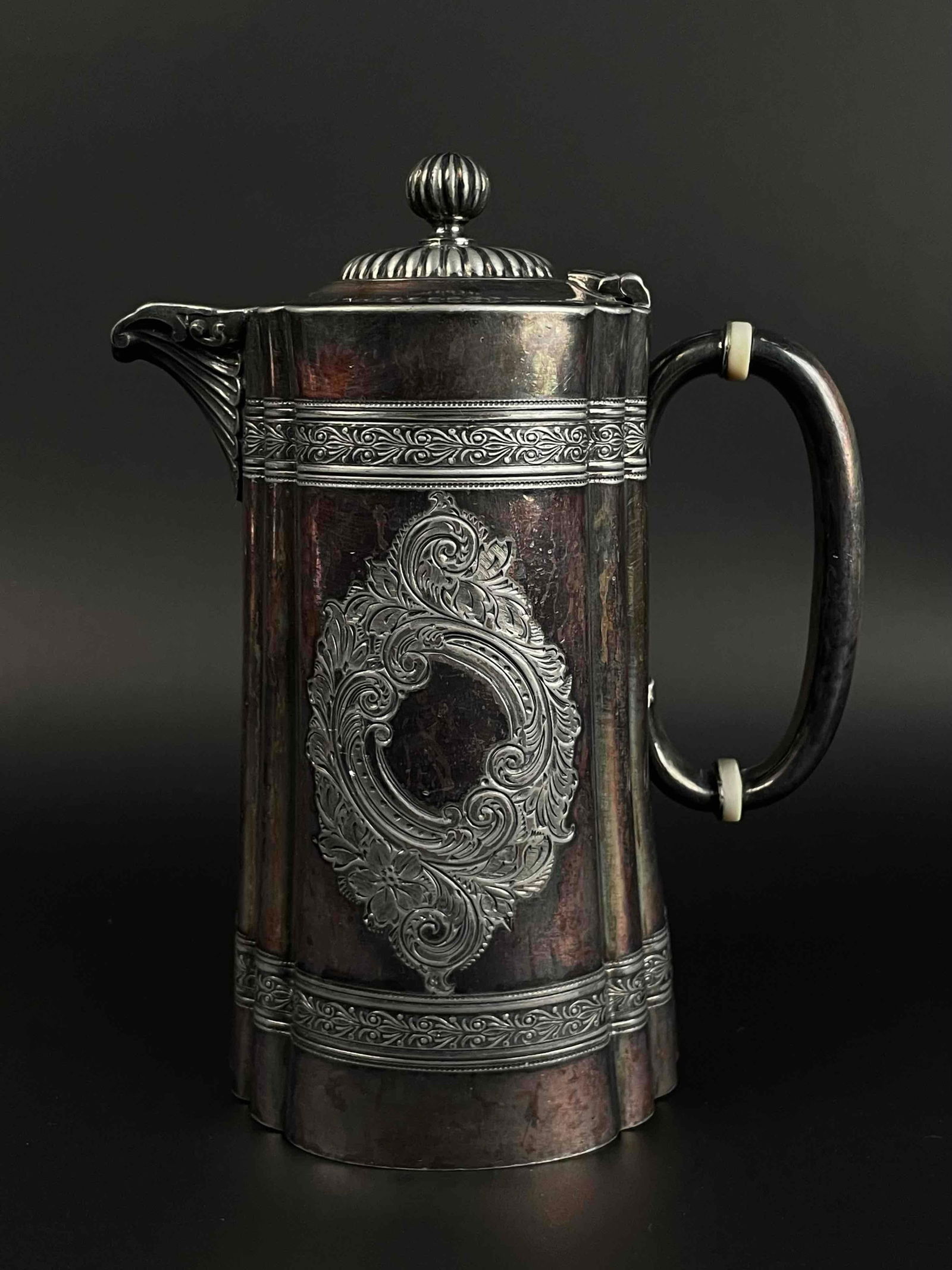 Antique Silver Plated Water Pitcher (1 of 9)