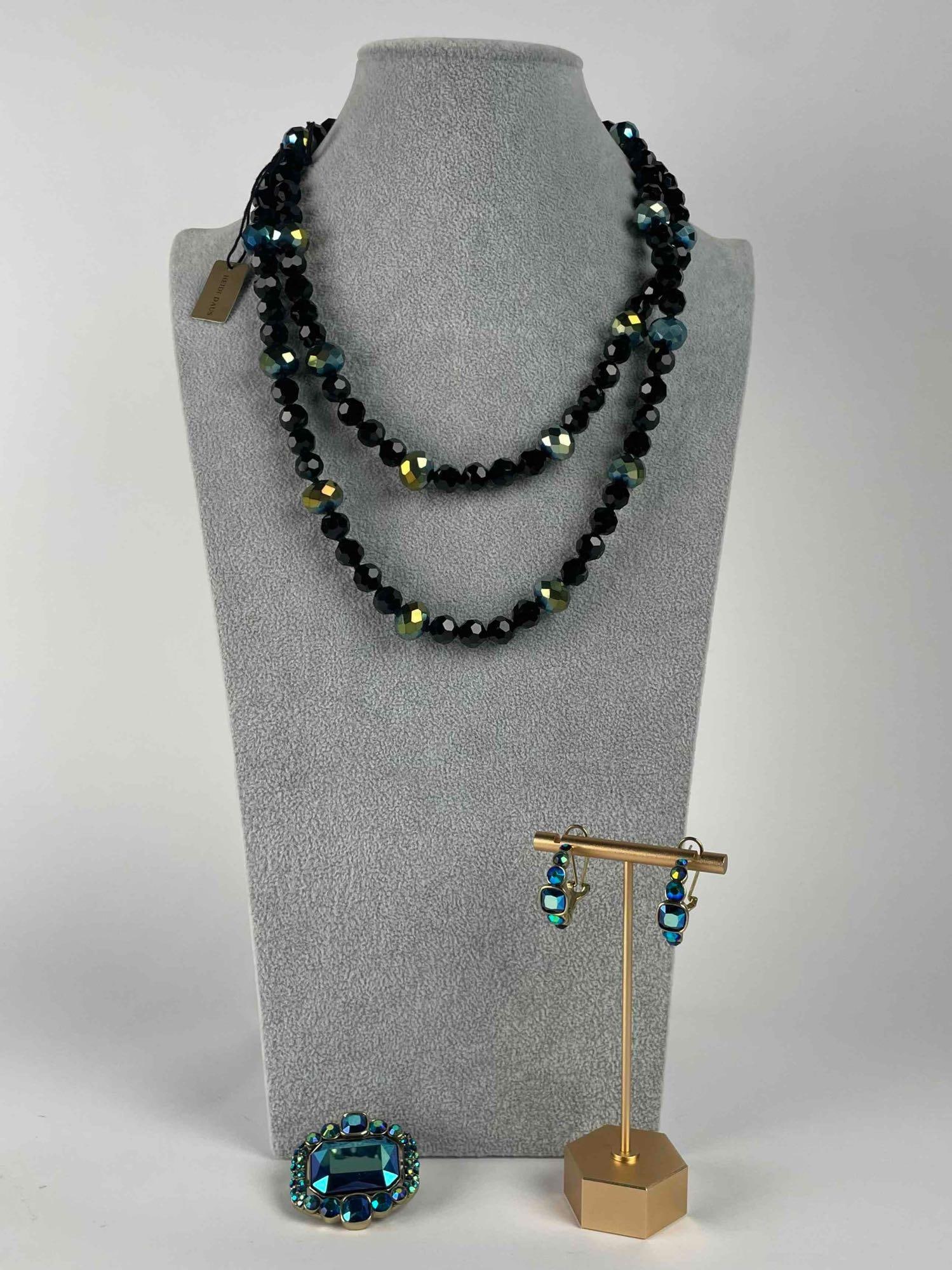 Heidi Daus Matching Necklace, Earrings, Brooch in Original Box with Tags (1 of 11)