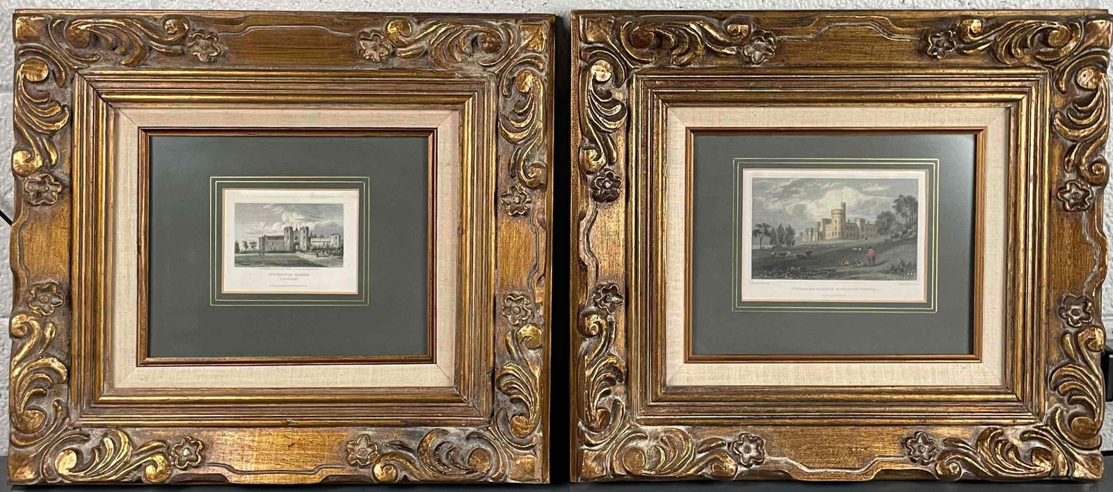 Two Framed Steel Engraving Prints (United Kingdom) (1 of 11)