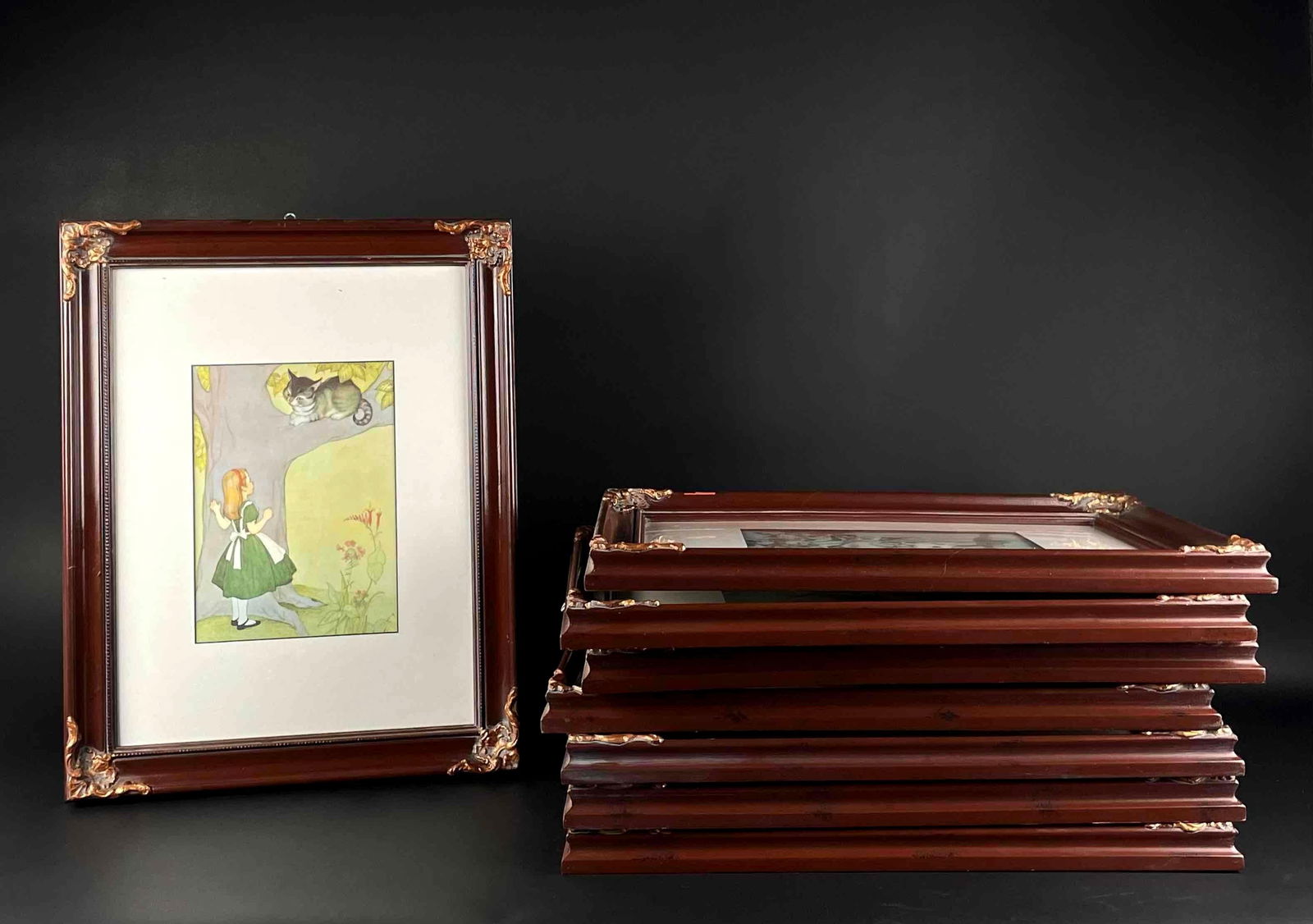 Eight Marjorie Torrey "Alice in Wonderland" Illustrative Prints (1 of 7)