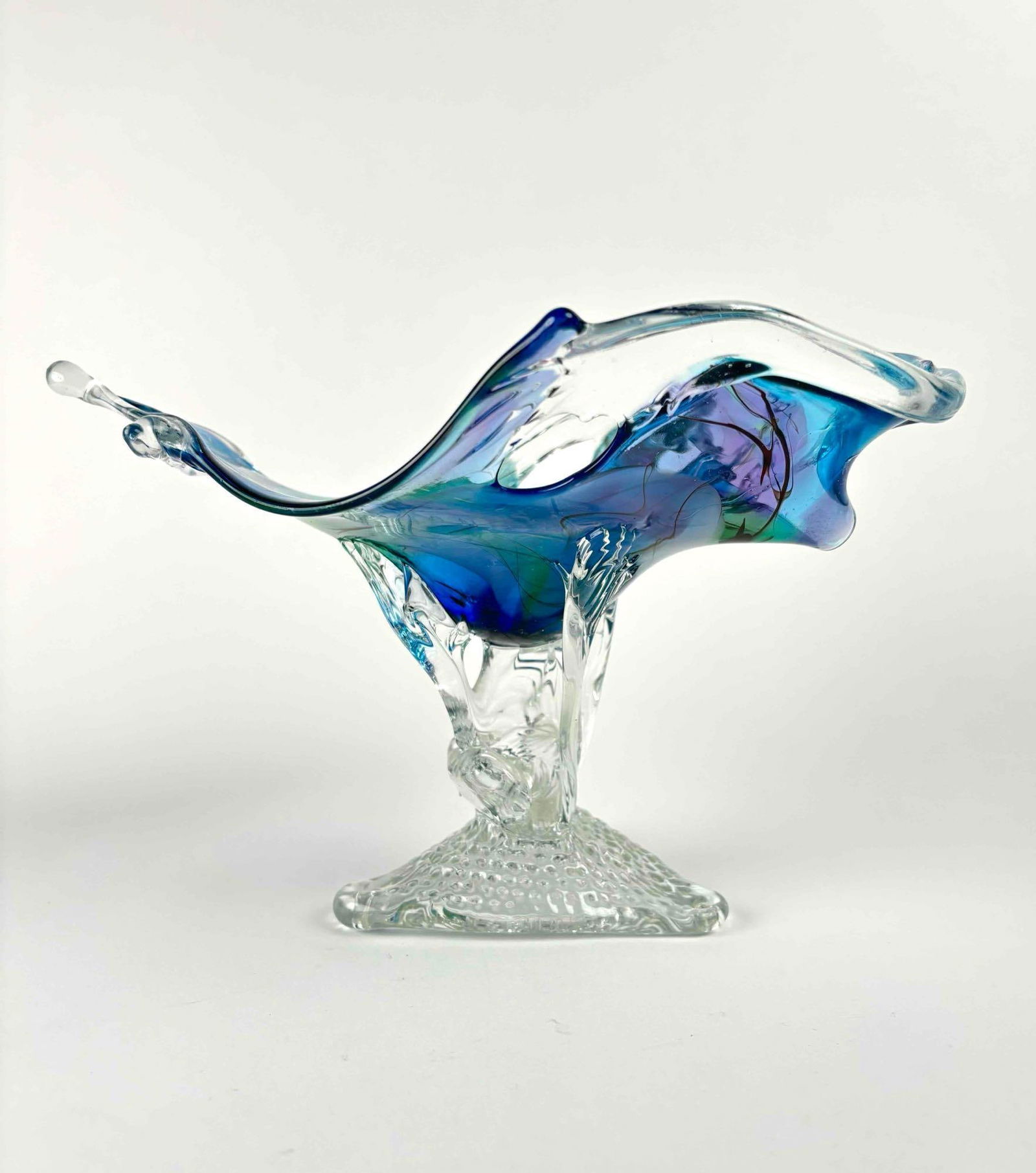 Venetian Art Glass Compote (Murano, 1996) (1 of 11)