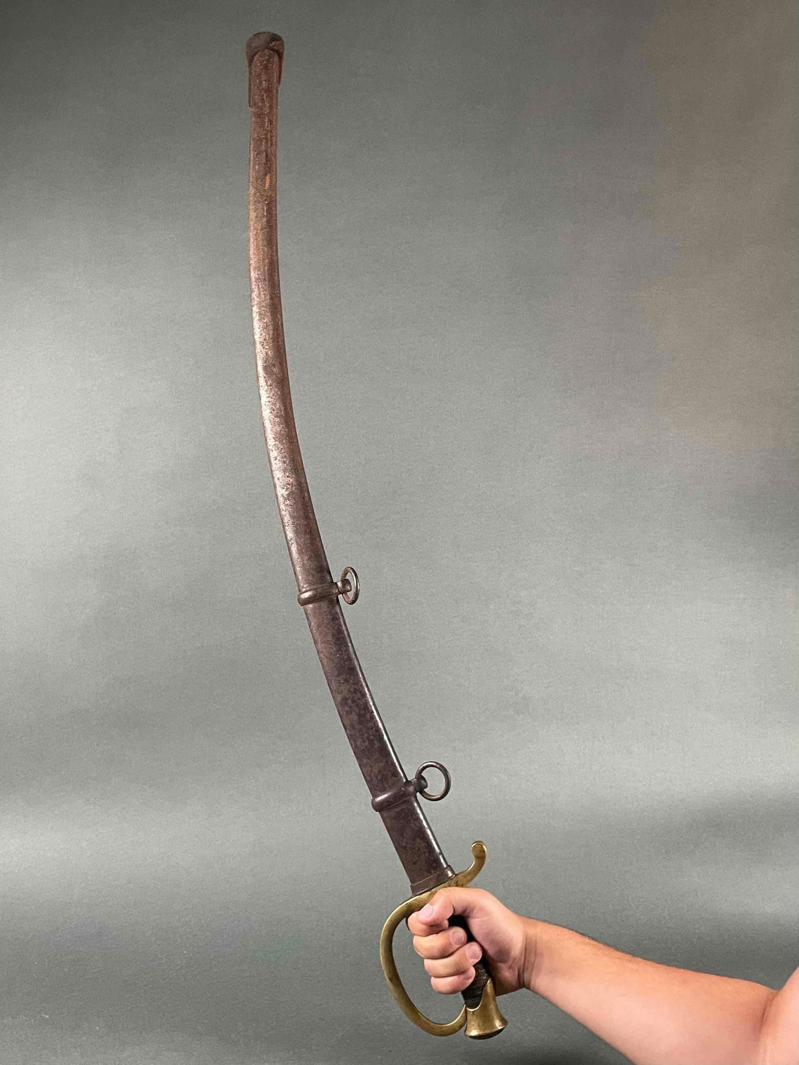 US Civil War Era Sword and Scabbard (JH US 1862) (1 of 12)