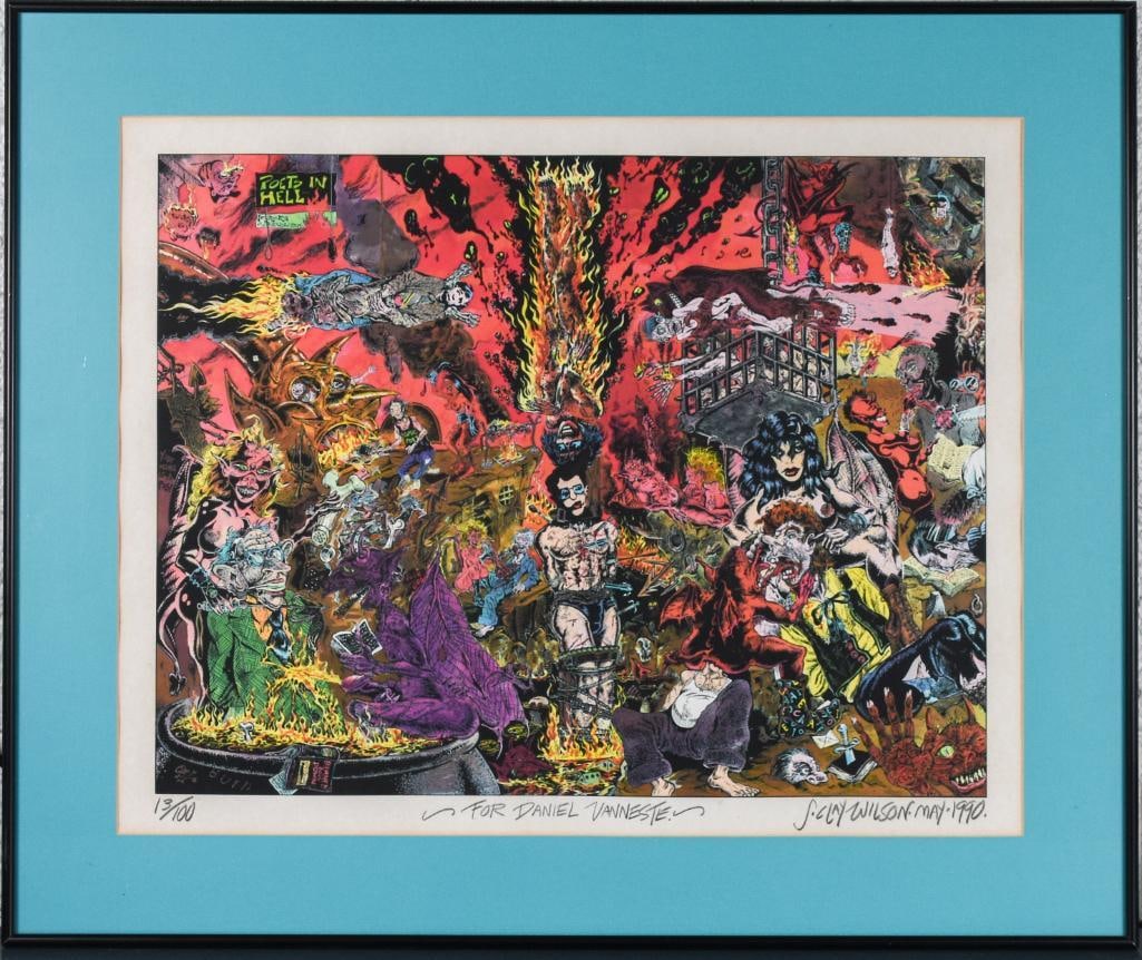 S. CLAY WILSON Signed Artist's Proof (1990) (1 of 12)