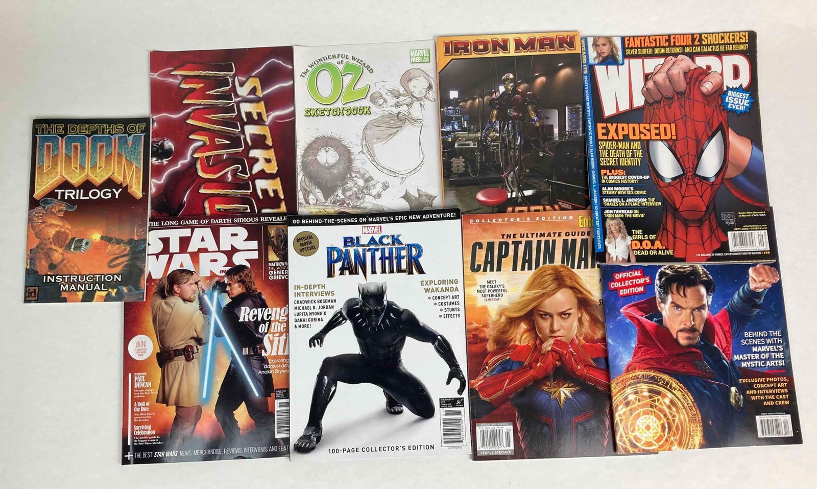 Lot of Mixed Marvel and Star Wars Magazines (1 of 4)